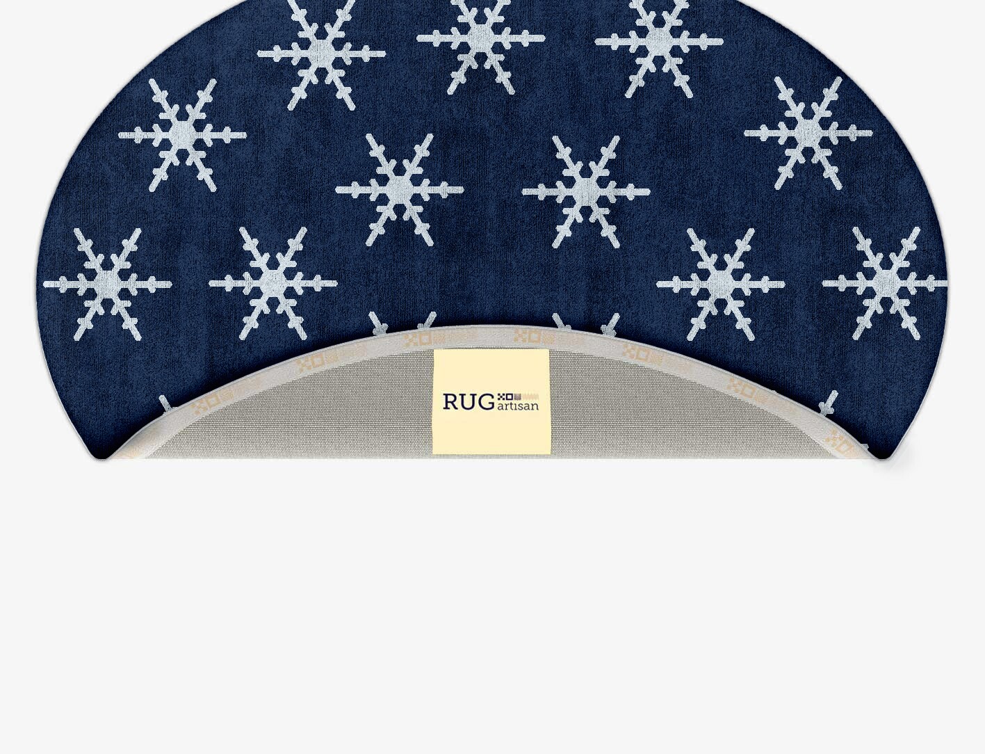 Rimed Geometric Oval Hand Tufted Bamboo Silk Custom Rug by Rug Artisan