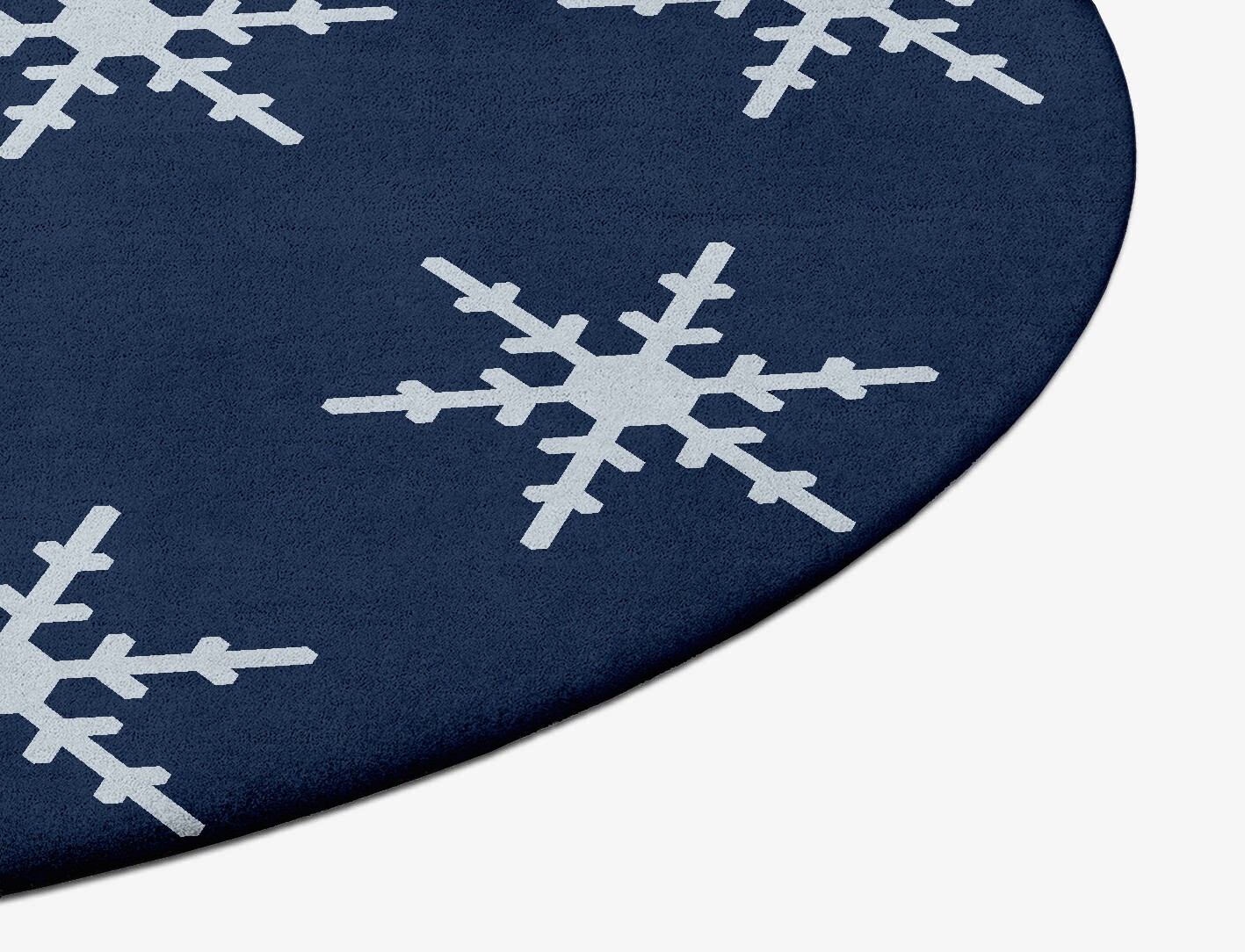 Rimed Geometric Oval Hand Tufted Pure Wool Custom Rug by Rug Artisan