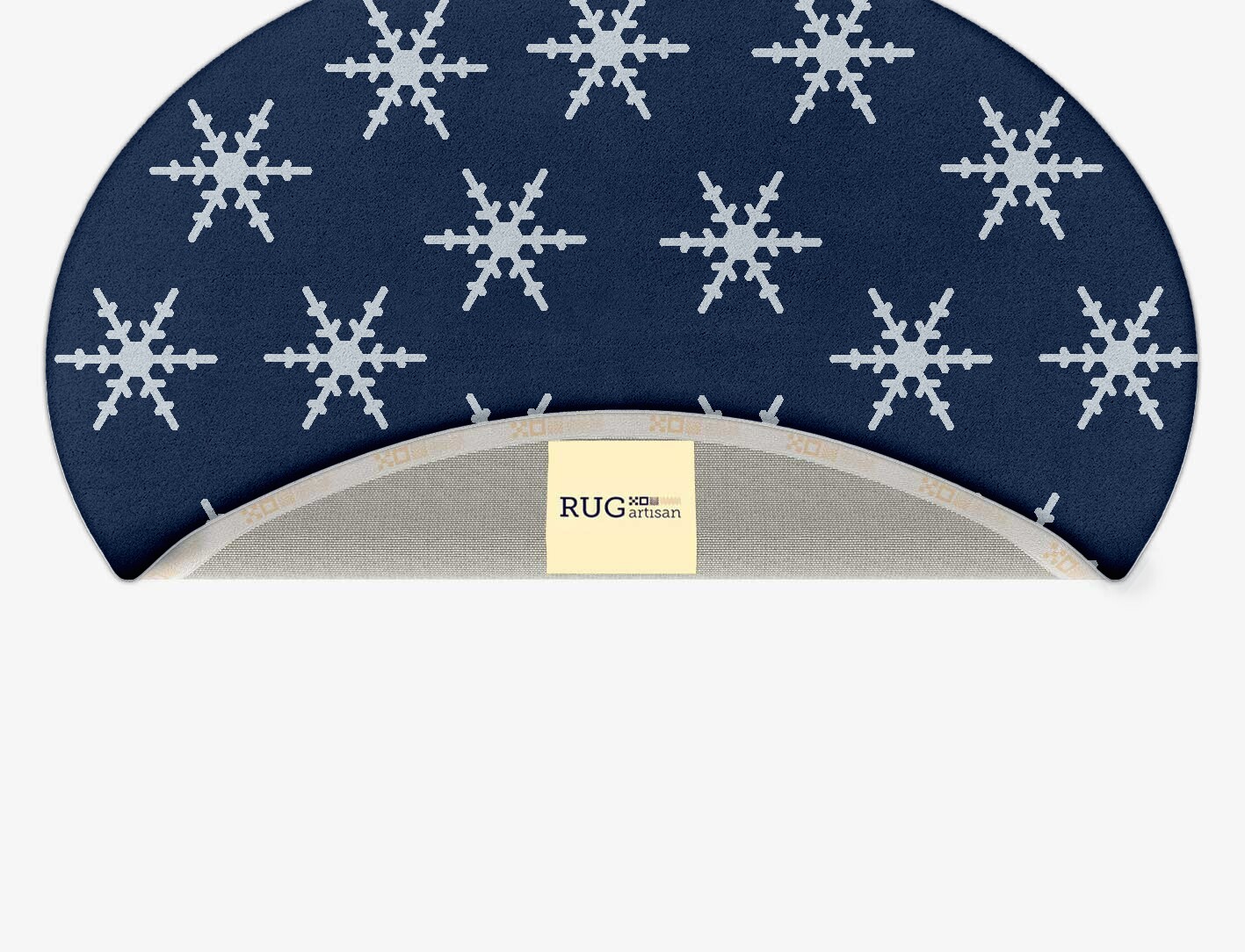 Rimed Geometric Oval Hand Tufted Pure Wool Custom Rug by Rug Artisan