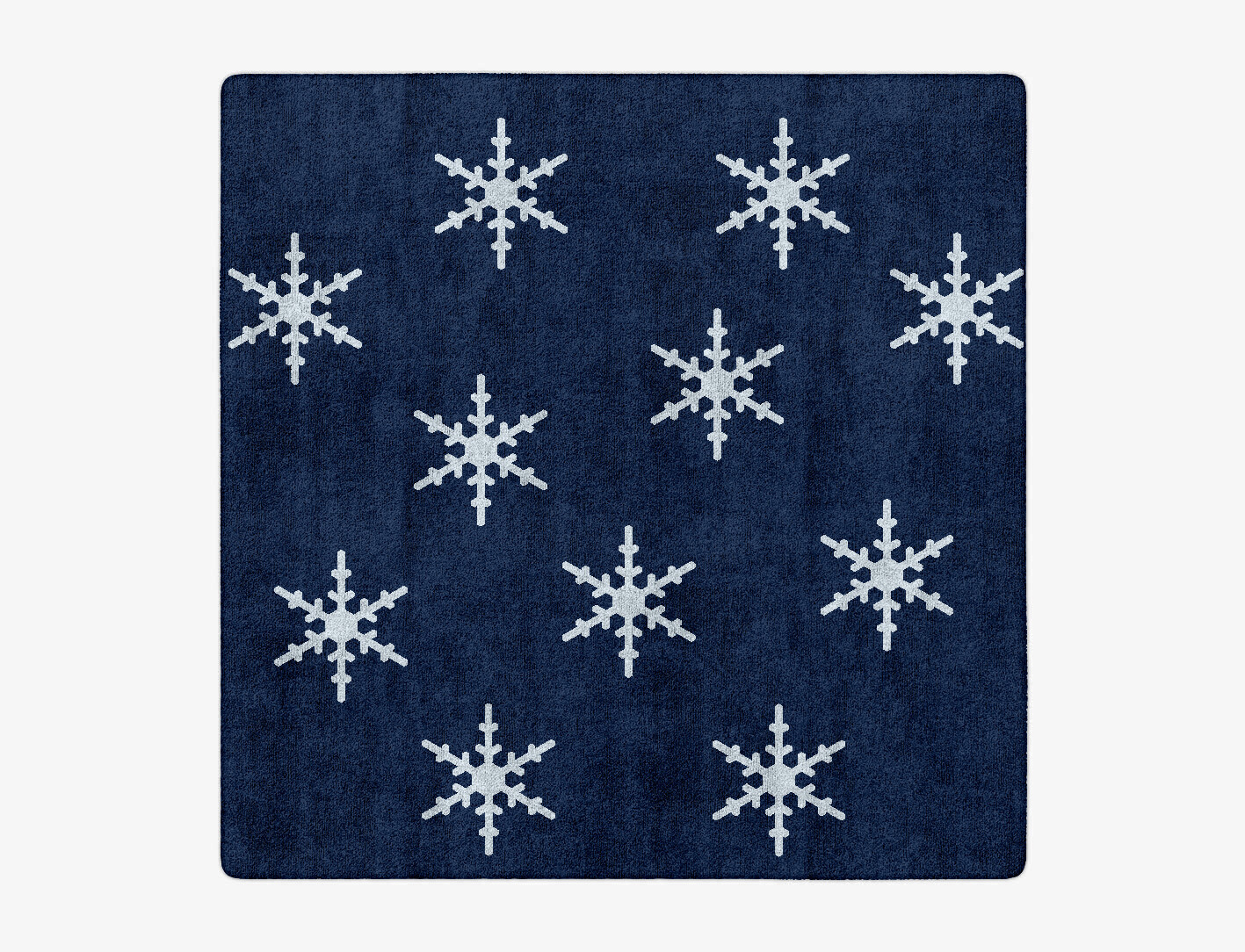 Rimed Geometric Square Hand Tufted Bamboo Silk Custom Rug by Rug Artisan