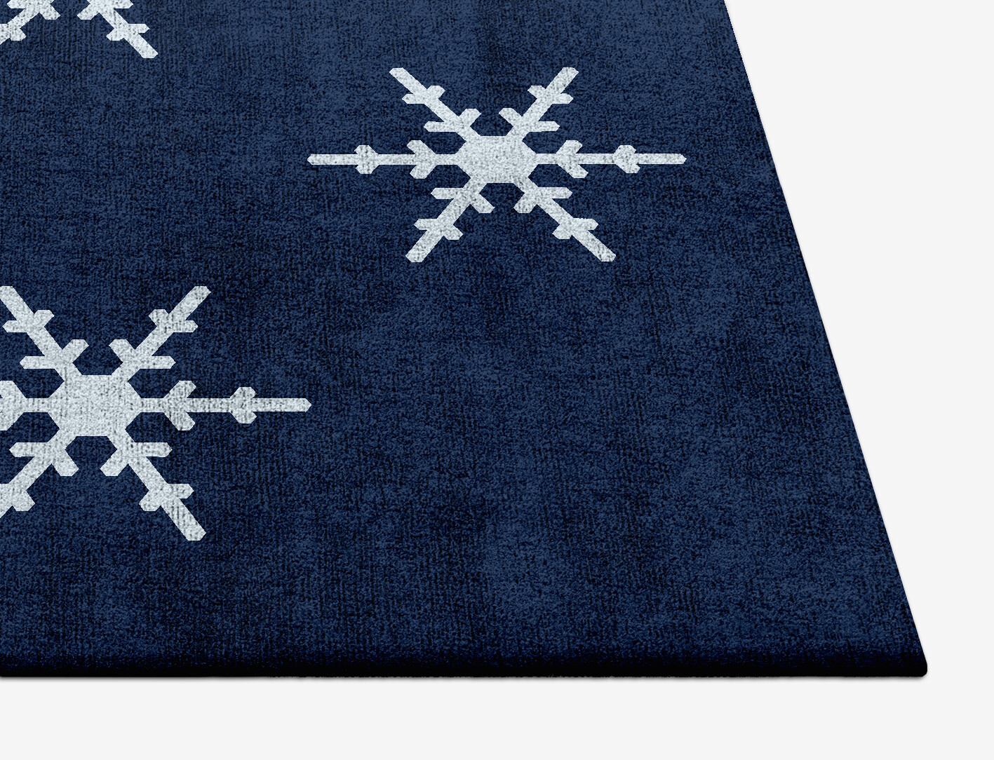 Rimed Geometric Square Hand Tufted Bamboo Silk Custom Rug by Rug Artisan