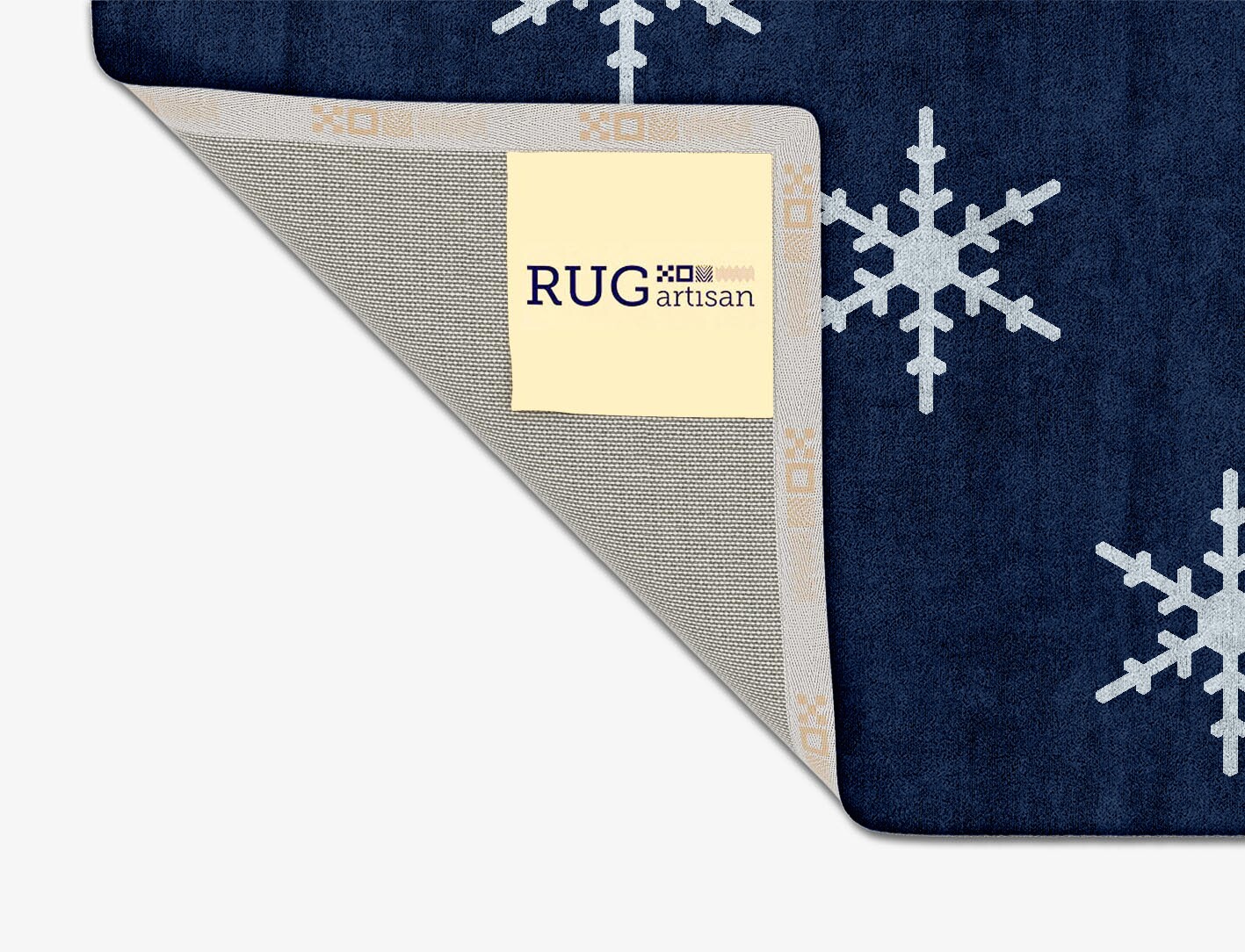 Rimed Geometric Square Hand Tufted Bamboo Silk Custom Rug by Rug Artisan