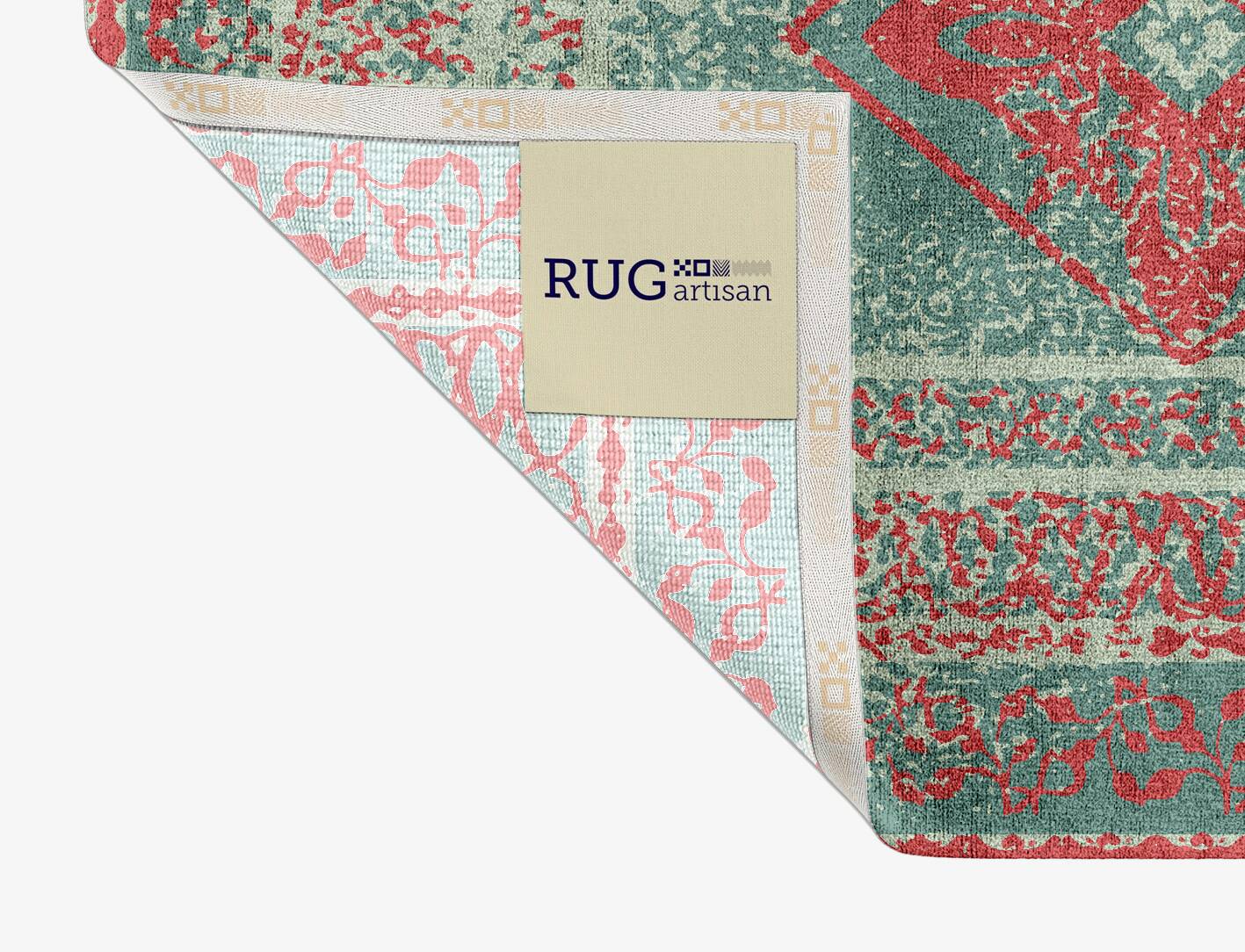 Riqa Vintage Rectangle Hand Knotted Bamboo Silk Custom Rug by Rug Artisan