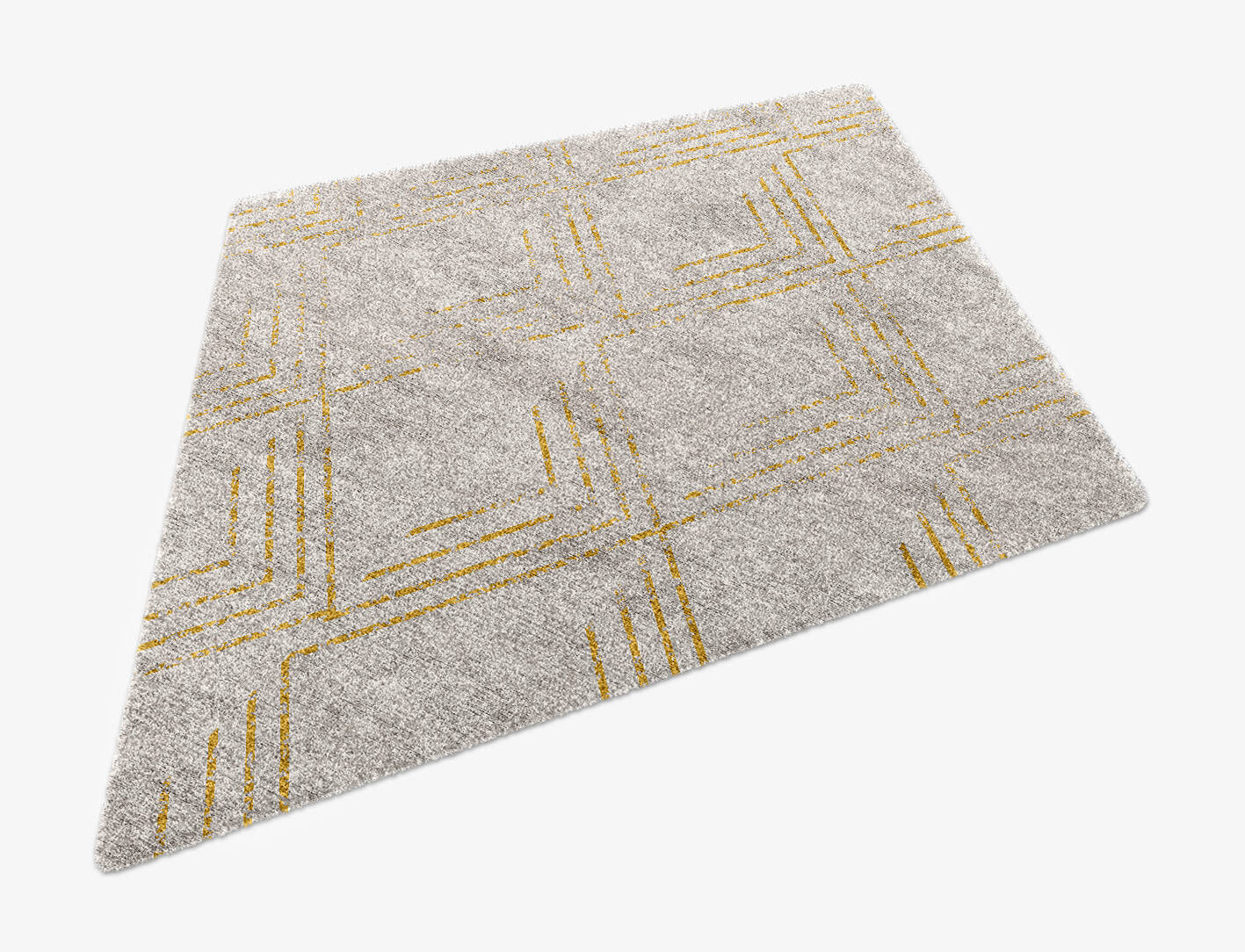 Riqueza  Diamond Hand Knotted Bamboo Silk Custom Rug by Rug Artisan