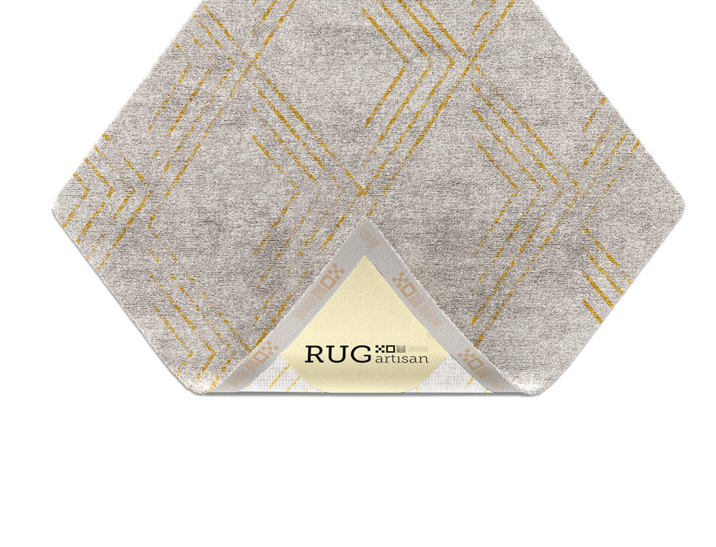 Riqueza  Diamond Hand Knotted Bamboo Silk Custom Rug by Rug Artisan