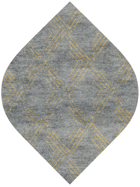 Riqueza  Ogee Hand Knotted Bamboo Silk Custom Rug by Rug Artisan