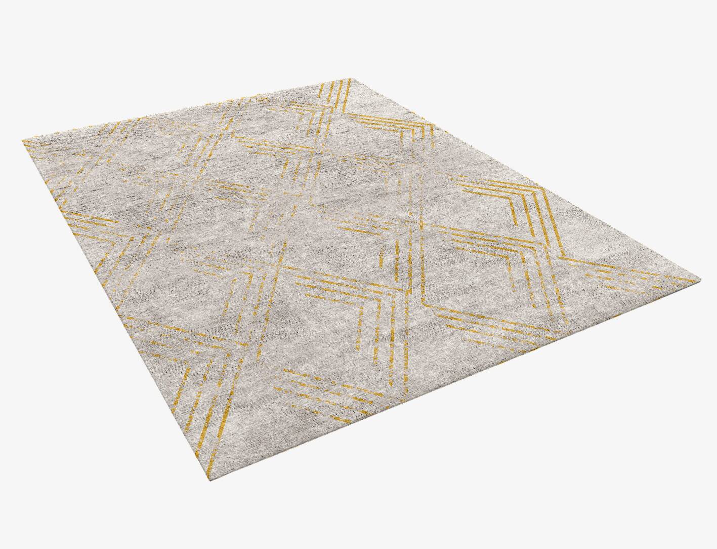 Riqueza  Rectangle Hand Knotted Bamboo Silk Custom Rug by Rug Artisan