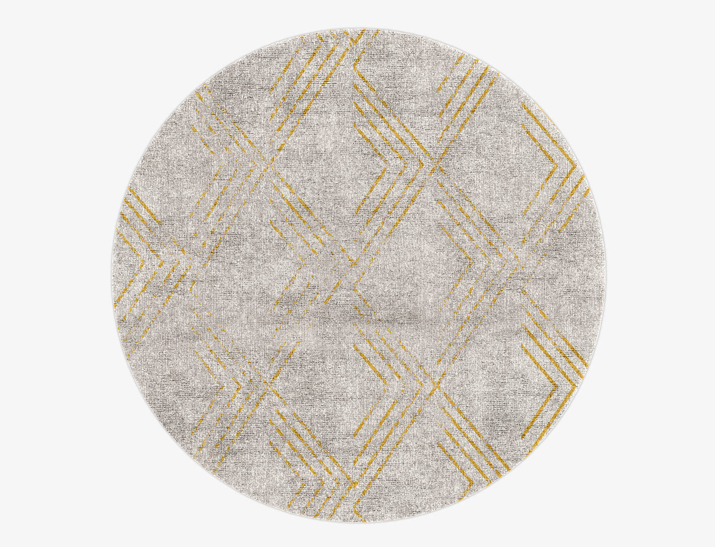 Riqueza  Round Hand Knotted Bamboo Silk Custom Rug by Rug Artisan