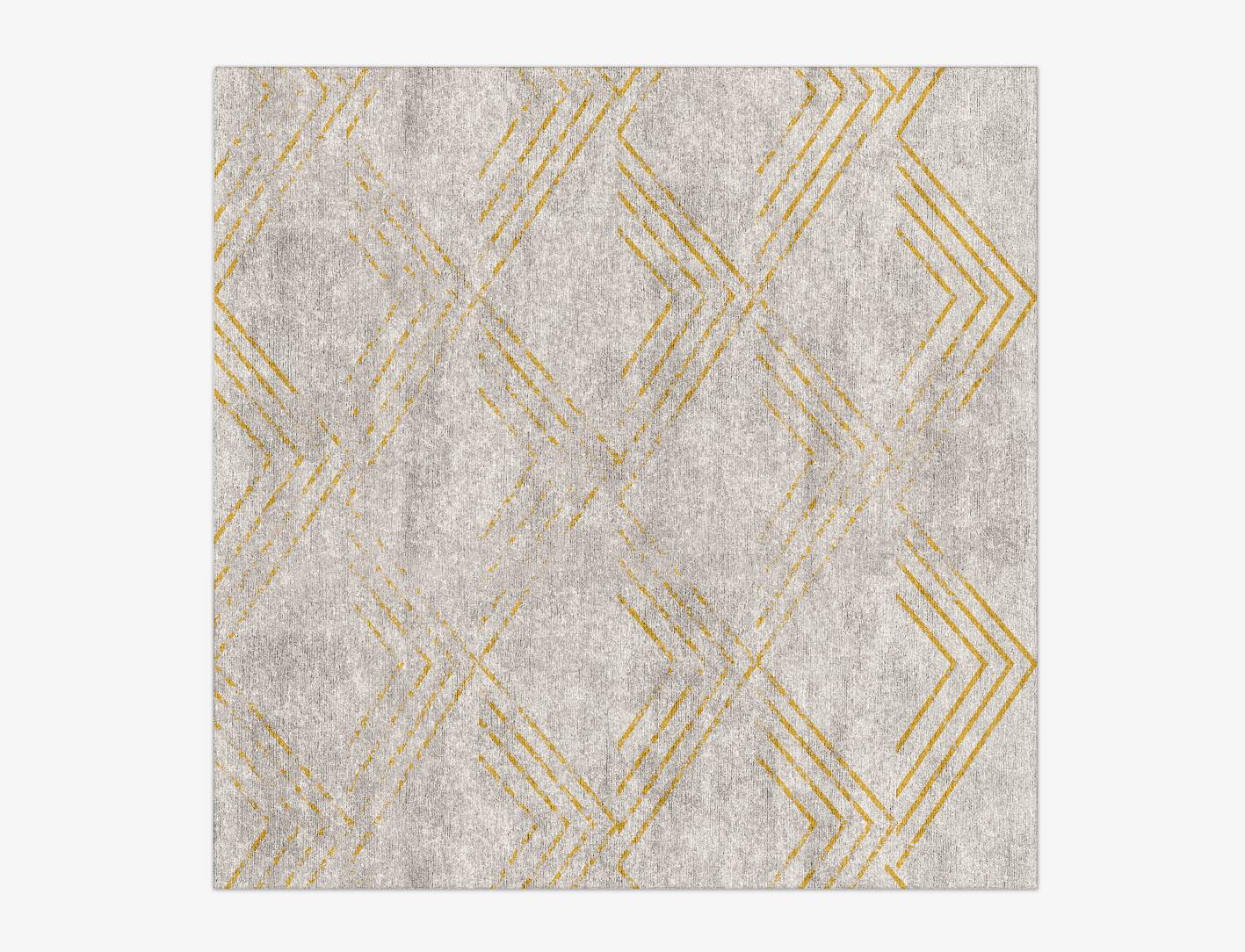 Riqueza  Square Hand Knotted Bamboo Silk Custom Rug by Rug Artisan