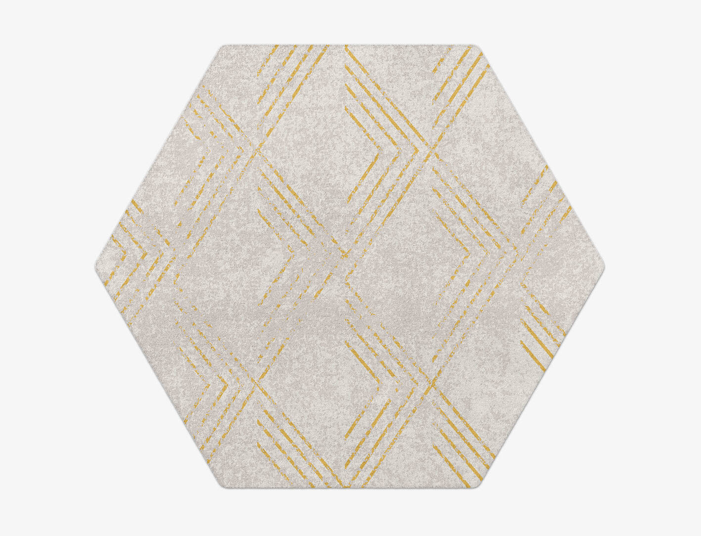 Riqueza  Hexagon Hand Tufted Pure Wool Custom Rug by Rug Artisan