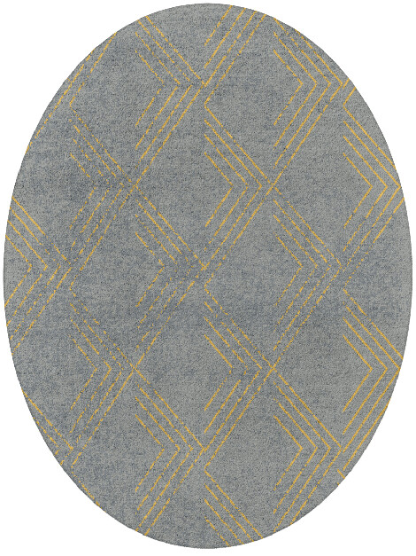 Riqueza  Oval Hand Tufted Pure Wool Custom Rug by Rug Artisan