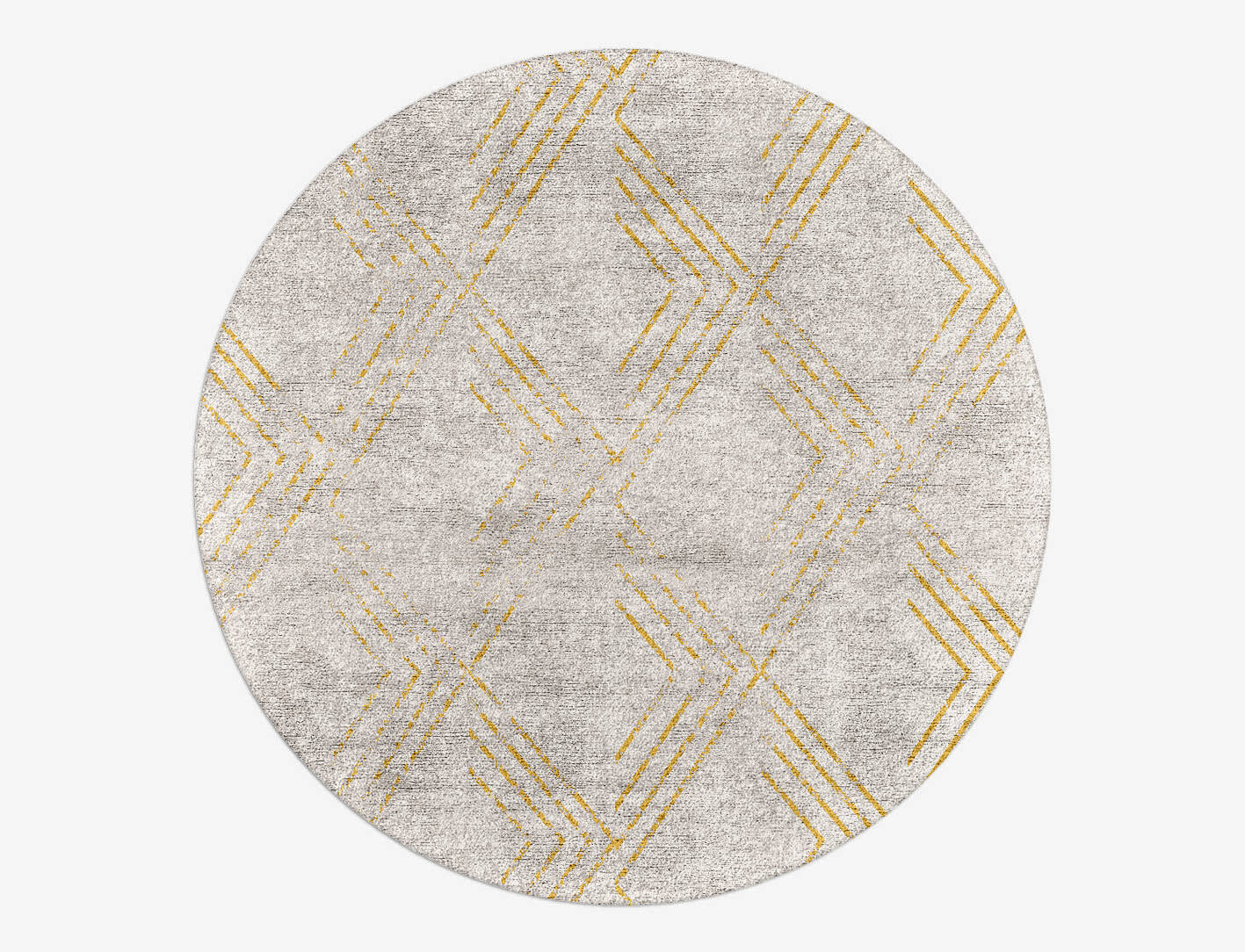 Riqueza  Round Hand Tufted Bamboo Silk Custom Rug by Rug Artisan