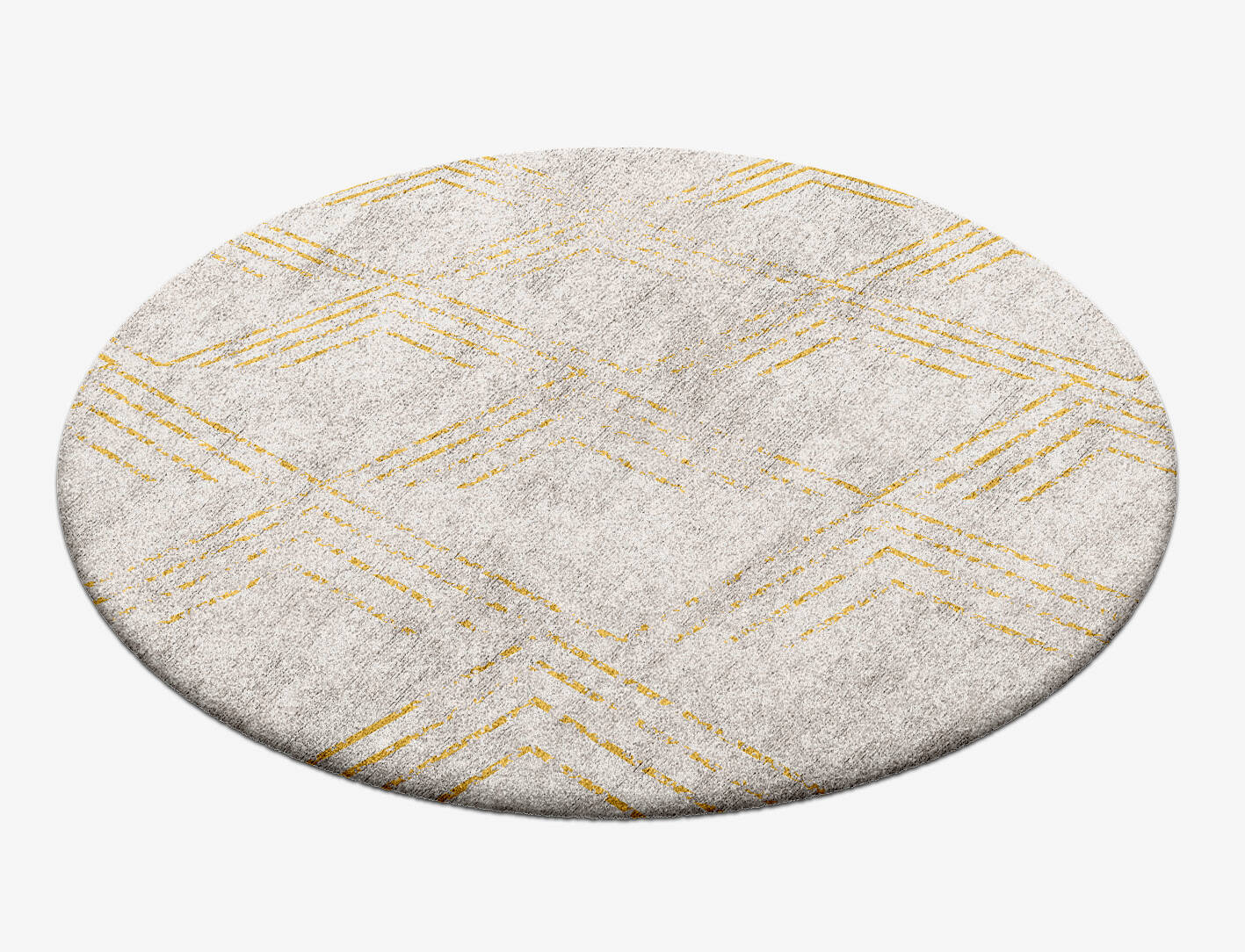 Riqueza  Round Hand Tufted Bamboo Silk Custom Rug by Rug Artisan