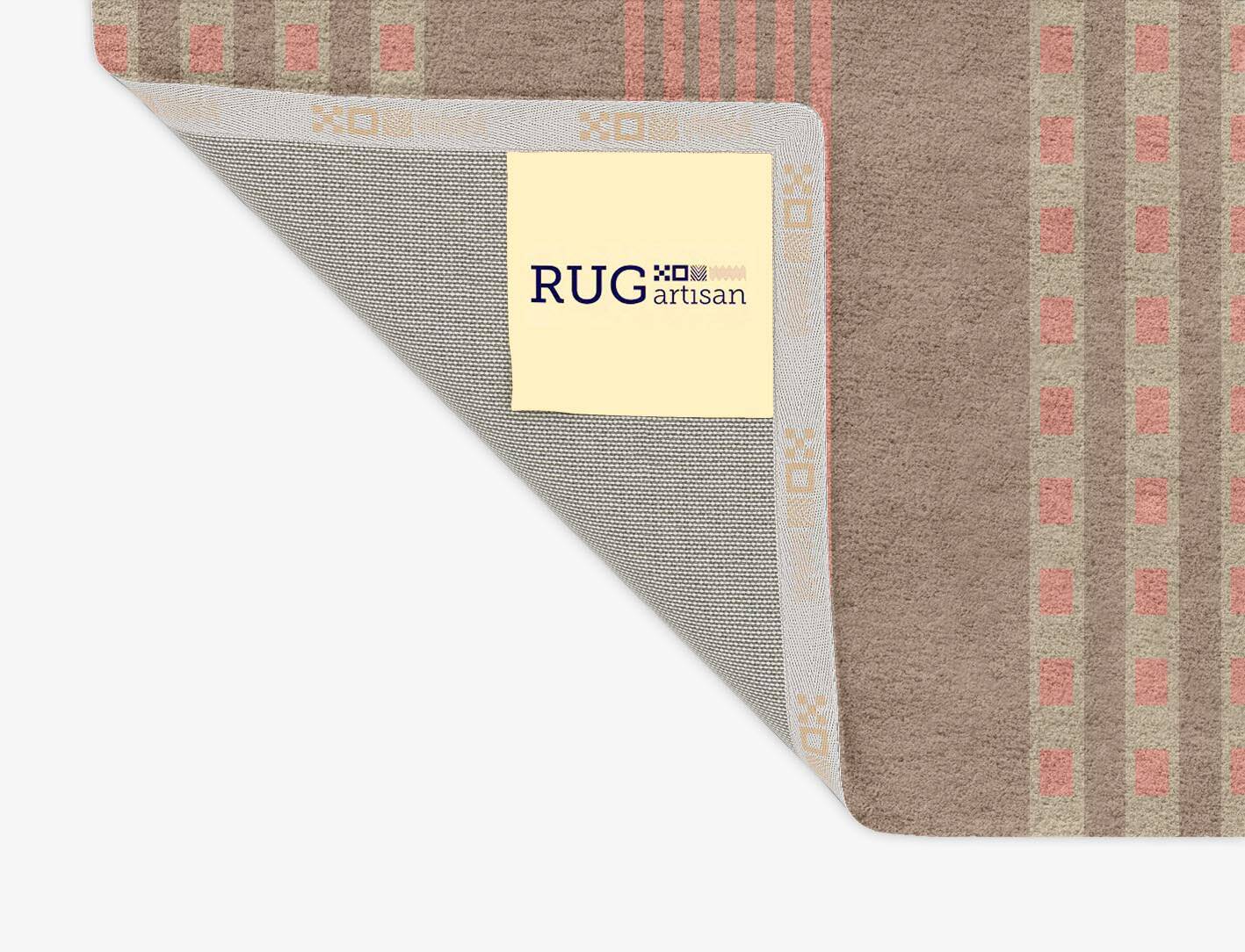 Roadway Geometric Rectangle Hand Tufted Pure Wool Custom Rug by Rug Artisan