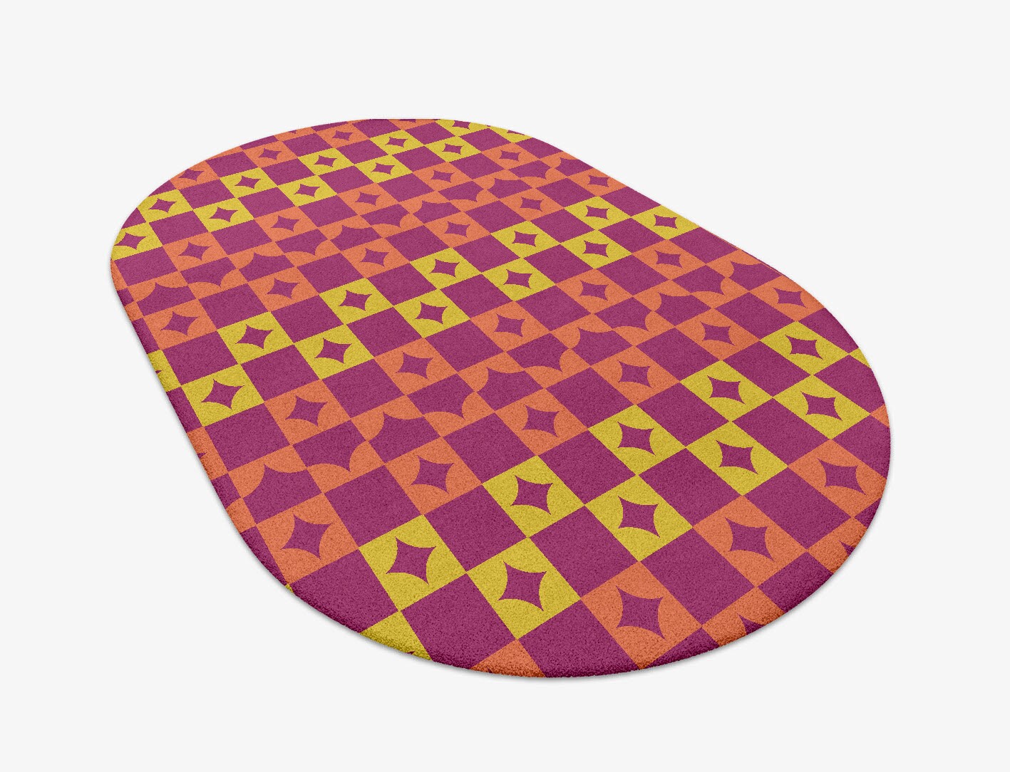 Robin Geometric Capsule Hand Tufted Pure Wool Custom Rug by Rug Artisan