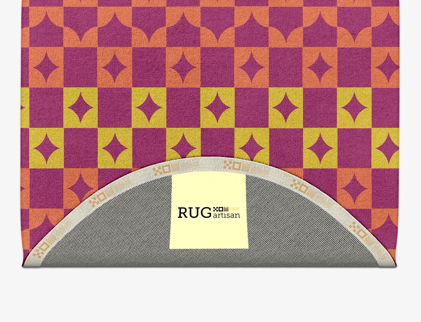 Robin Geometric Capsule Hand Tufted Pure Wool Custom Rug by Rug Artisan