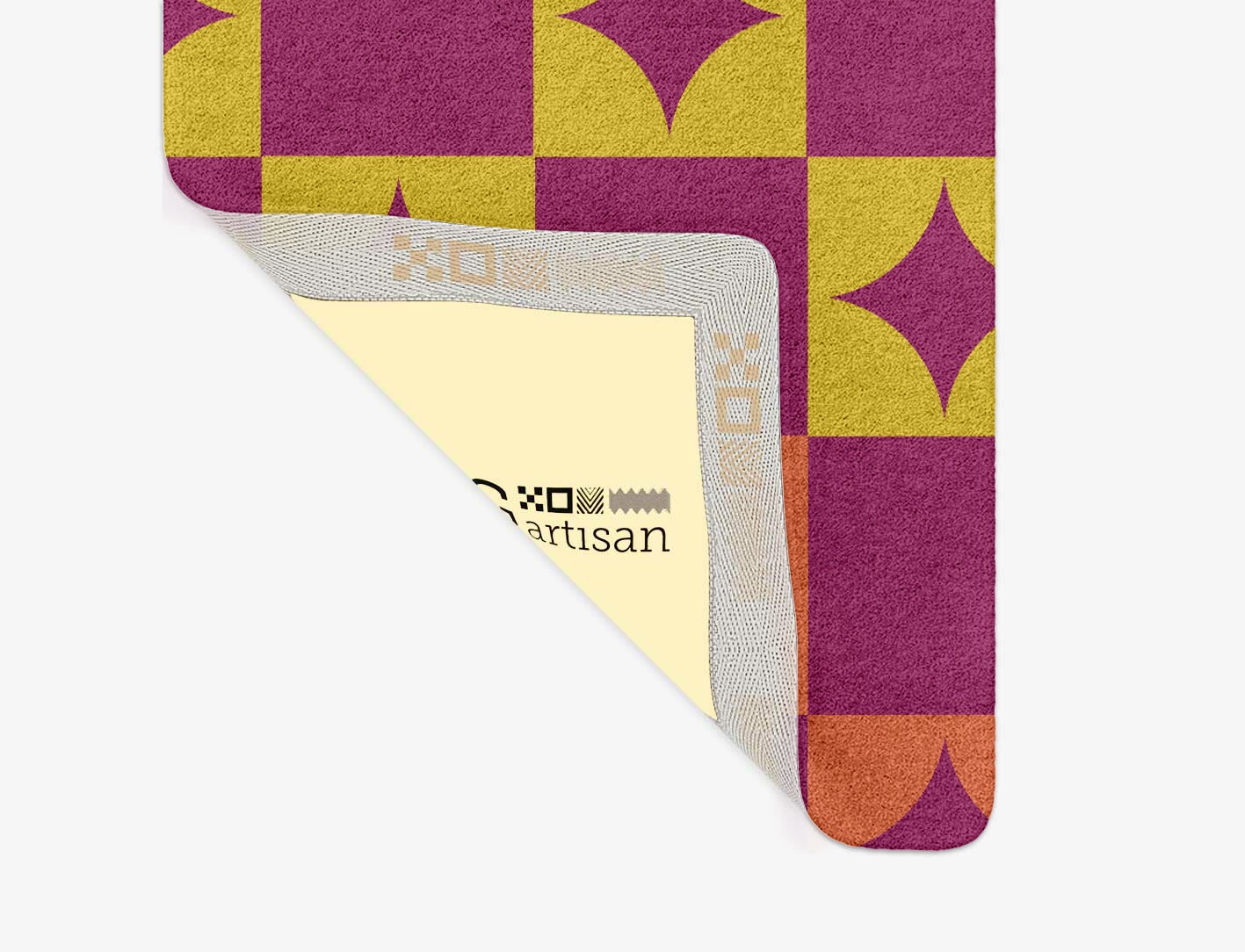 Robin Geometric Runner Hand Tufted Pure Wool Custom Rug by Rug Artisan