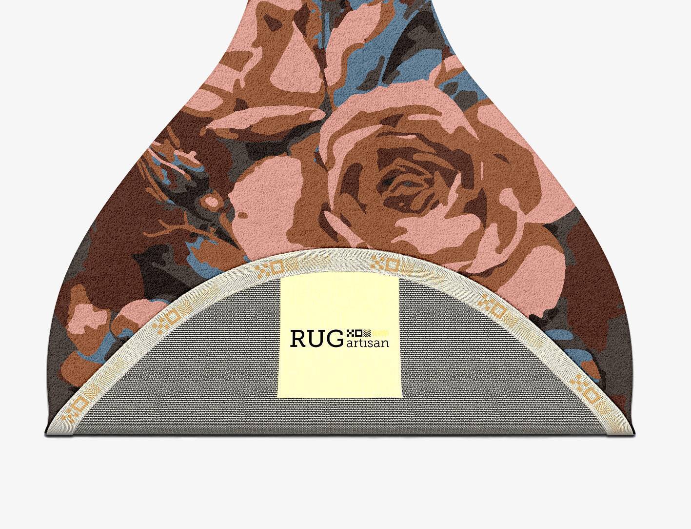 Rosabel Floral Drop Hand Tufted Pure Wool Custom Rug by Rug Artisan