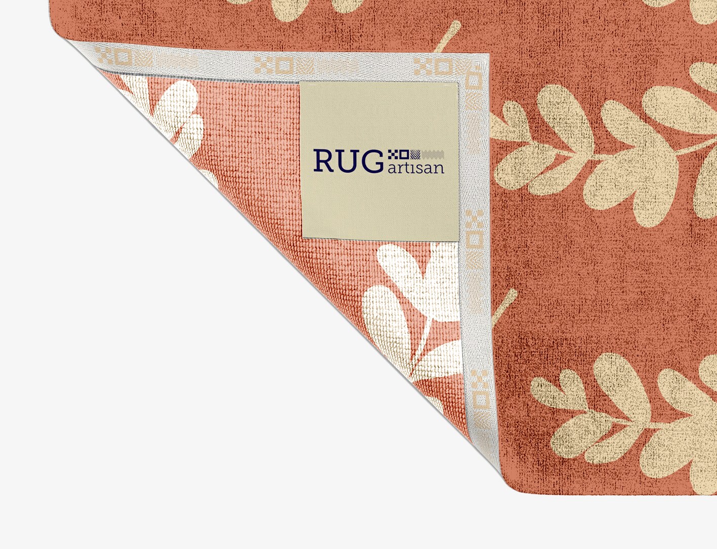 Rosemary Floral Rectangle Hand Knotted Bamboo Silk Custom Rug by Rug Artisan
