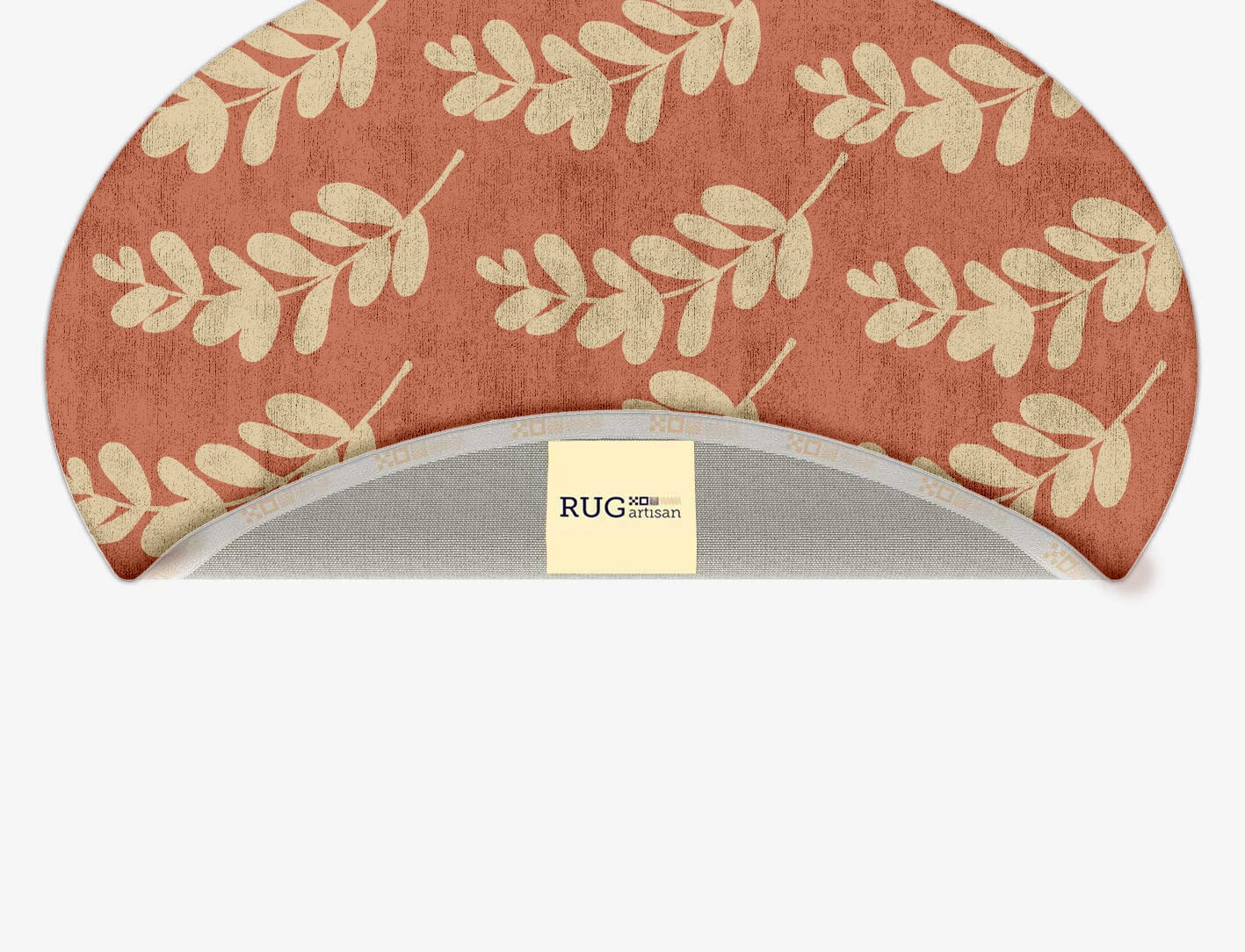 Rosemary Floral Oval Hand Tufted Bamboo Silk Custom Rug by Rug Artisan