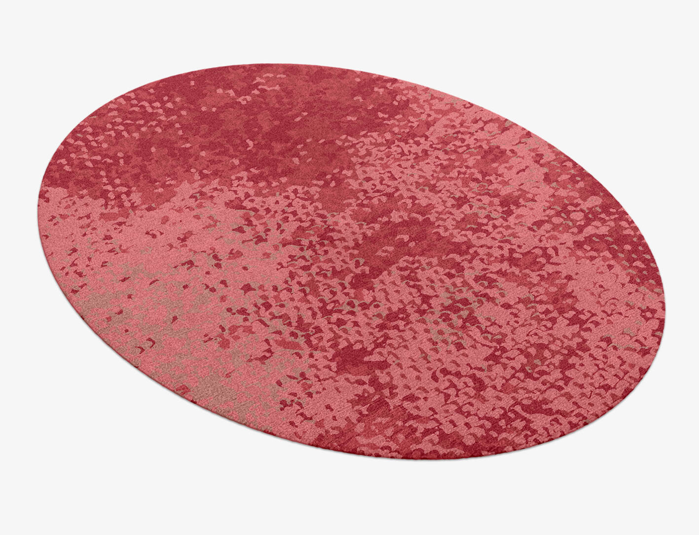 Royalia Gradation Oval Hand Knotted Tibetan Wool Custom Rug by Rug Artisan
