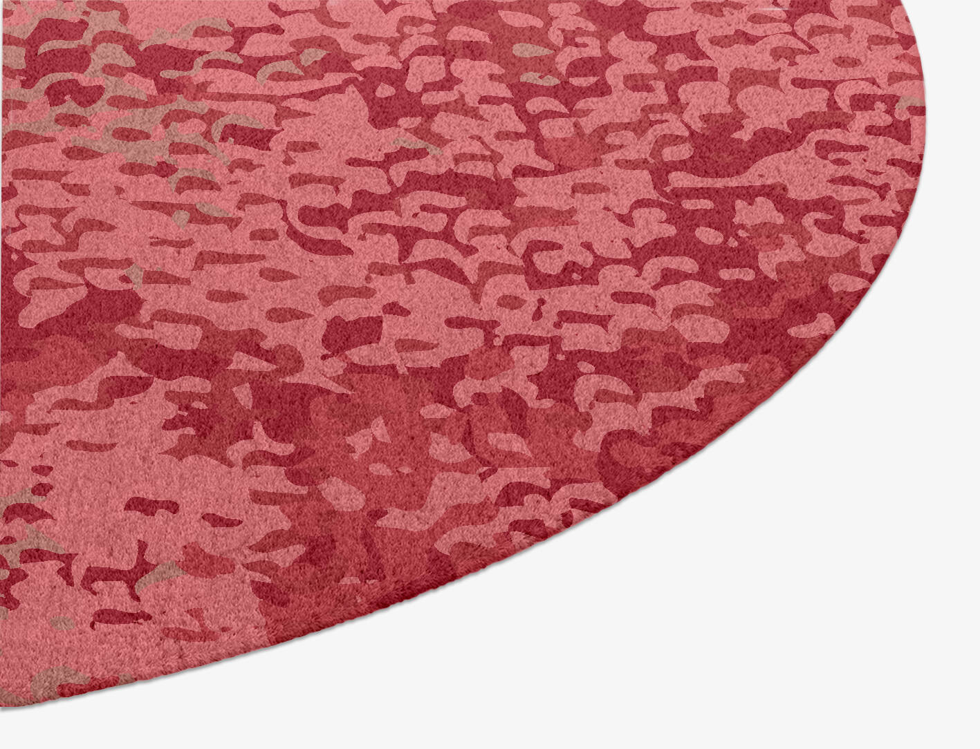 Royalia Gradation Oval Hand Knotted Tibetan Wool Custom Rug by Rug Artisan