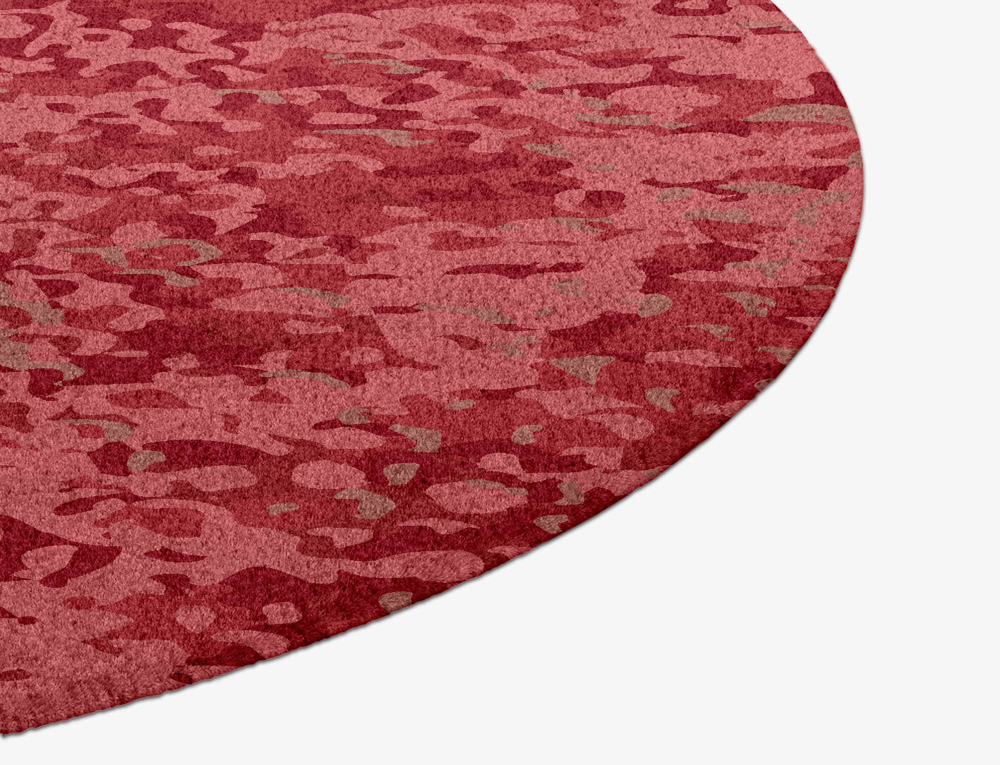 Royalia Gradation Round Hand Knotted Tibetan Wool Custom Rug by Rug Artisan