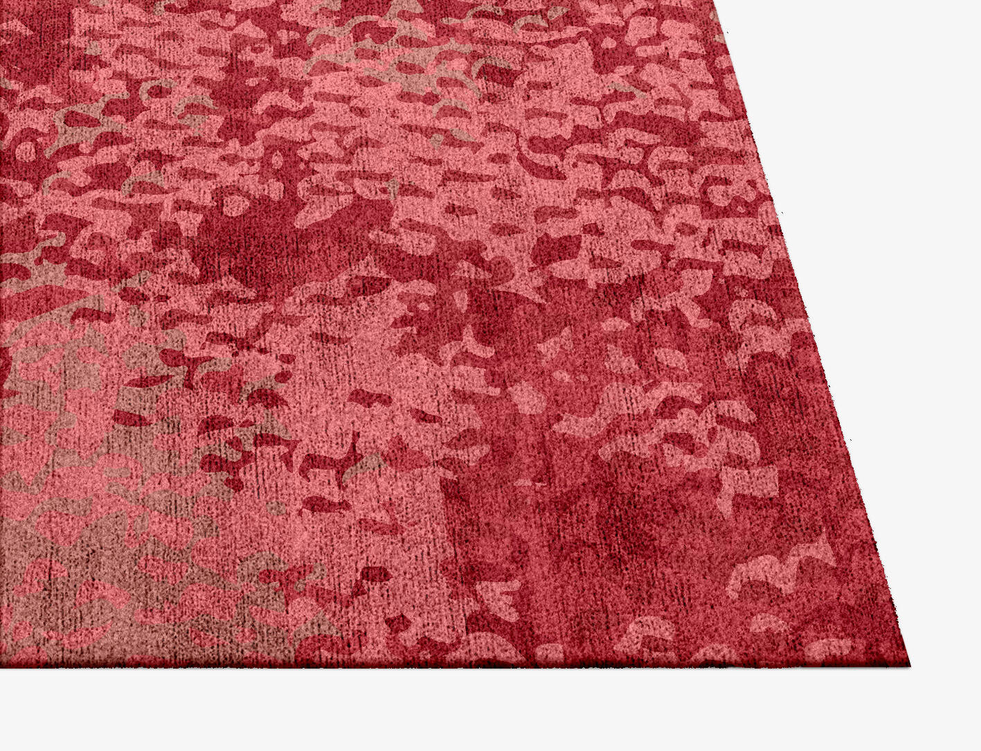 Royalia Gradation Square Hand Knotted Bamboo Silk Custom Rug by Rug Artisan