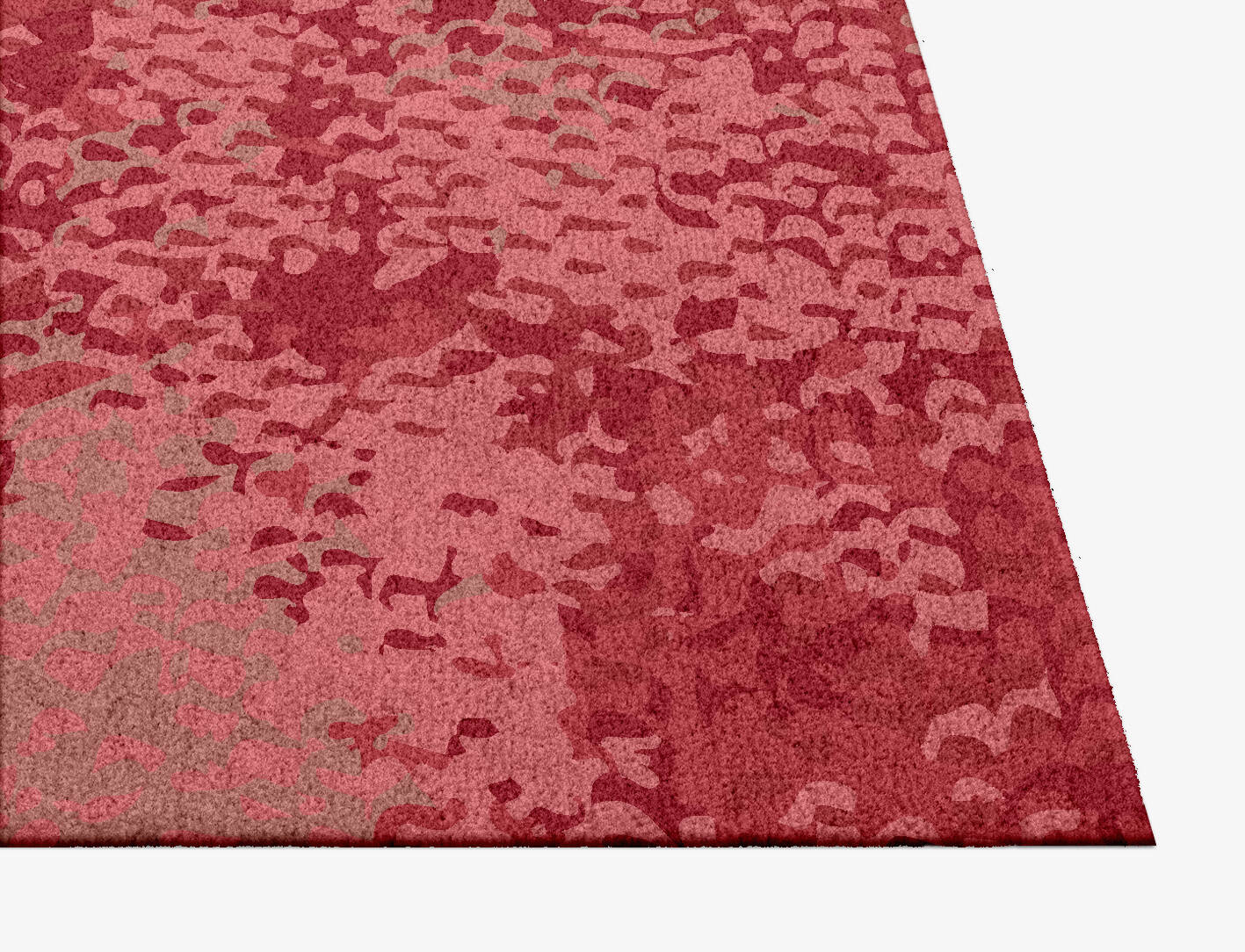 Royalia Gradation Square Hand Knotted Tibetan Wool Custom Rug by Rug Artisan