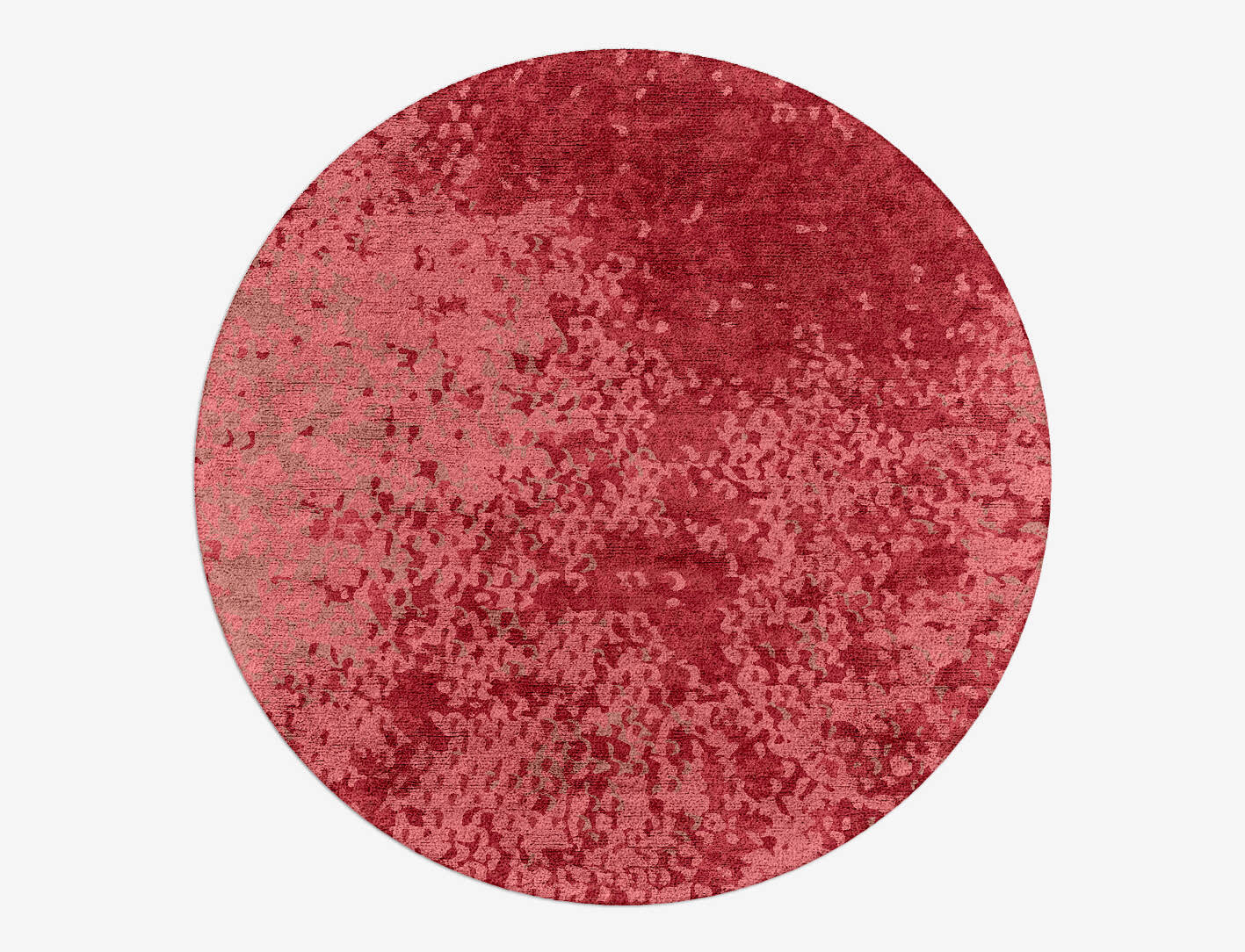 Royalia Gradation Round Hand Tufted Bamboo Silk Custom Rug by Rug Artisan