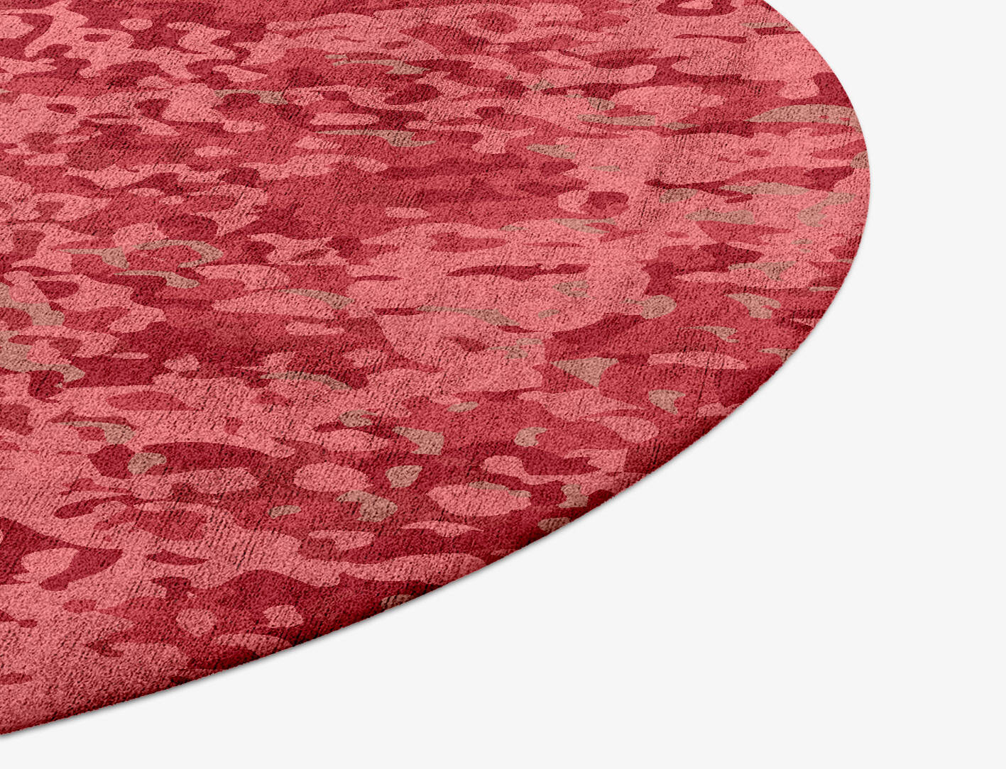 Royalia Gradation Round Hand Tufted Bamboo Silk Custom Rug by Rug Artisan