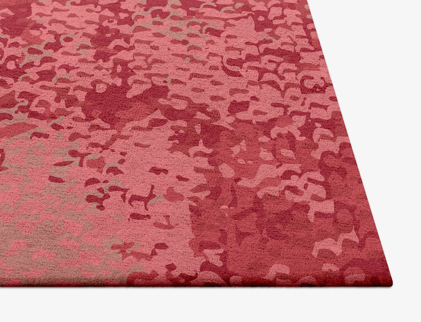 Royalia Gradation Square Hand Tufted Pure Wool Custom Rug by Rug Artisan