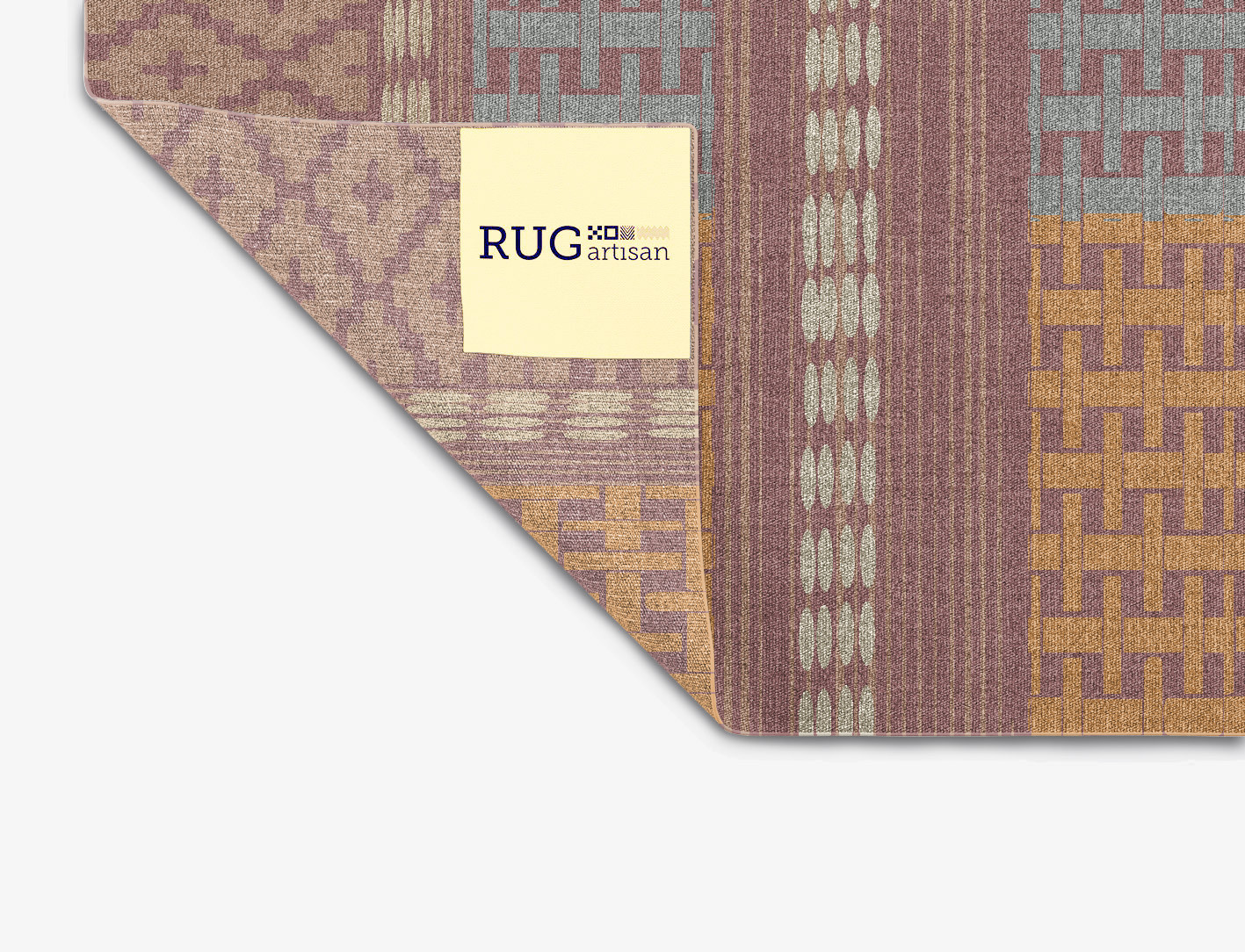 Russet Flatweaves Square Flatweave New Zealand Wool Custom Rug by Rug Artisan