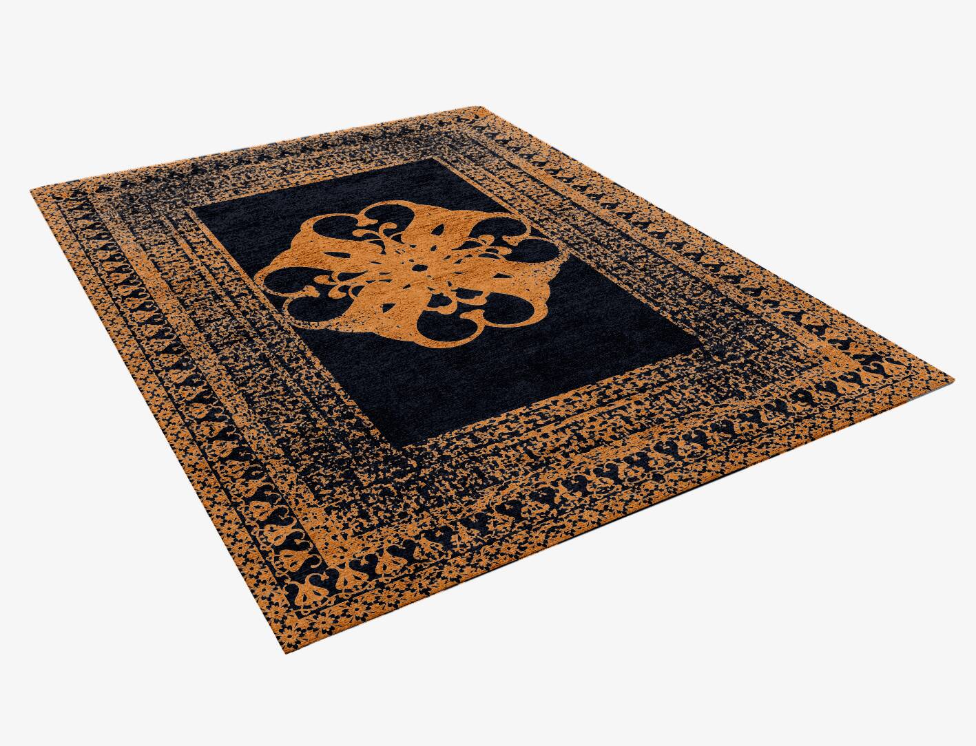 Sabat Vintage Rectangle Hand Knotted Bamboo Silk Custom Rug by Rug Artisan