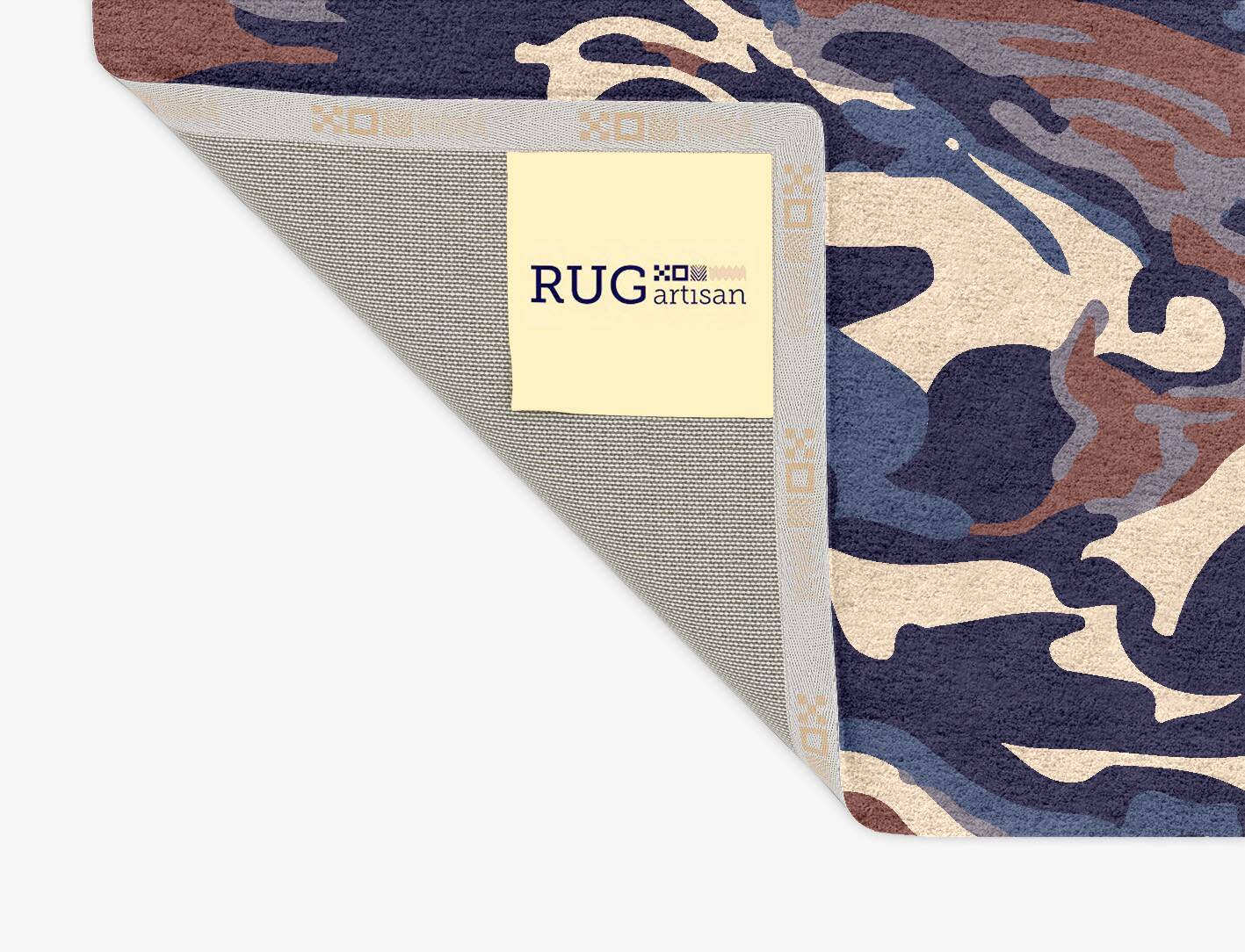 Safari Surface Art Rectangle Hand Tufted Pure Wool Custom Rug by Rug Artisan