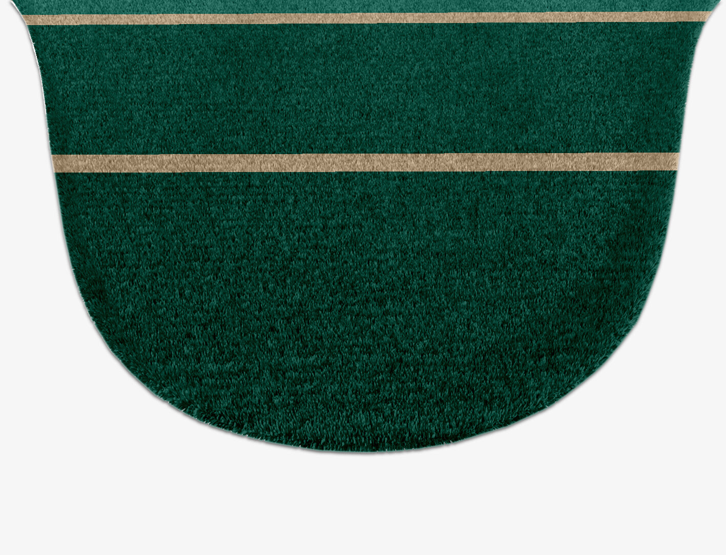 Sage Geometric Drop Hand Knotted Tibetan Wool Custom Rug by Rug Artisan