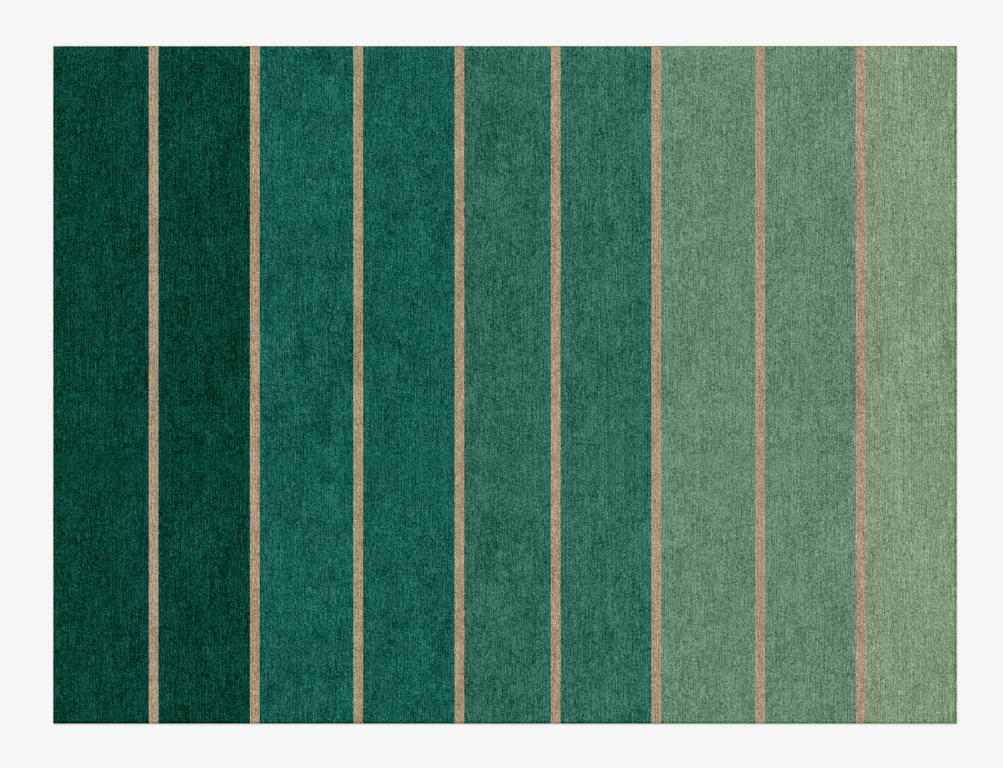 Sage Geometric Rectangle Hand Knotted Tibetan Wool Custom Rug by Rug Artisan