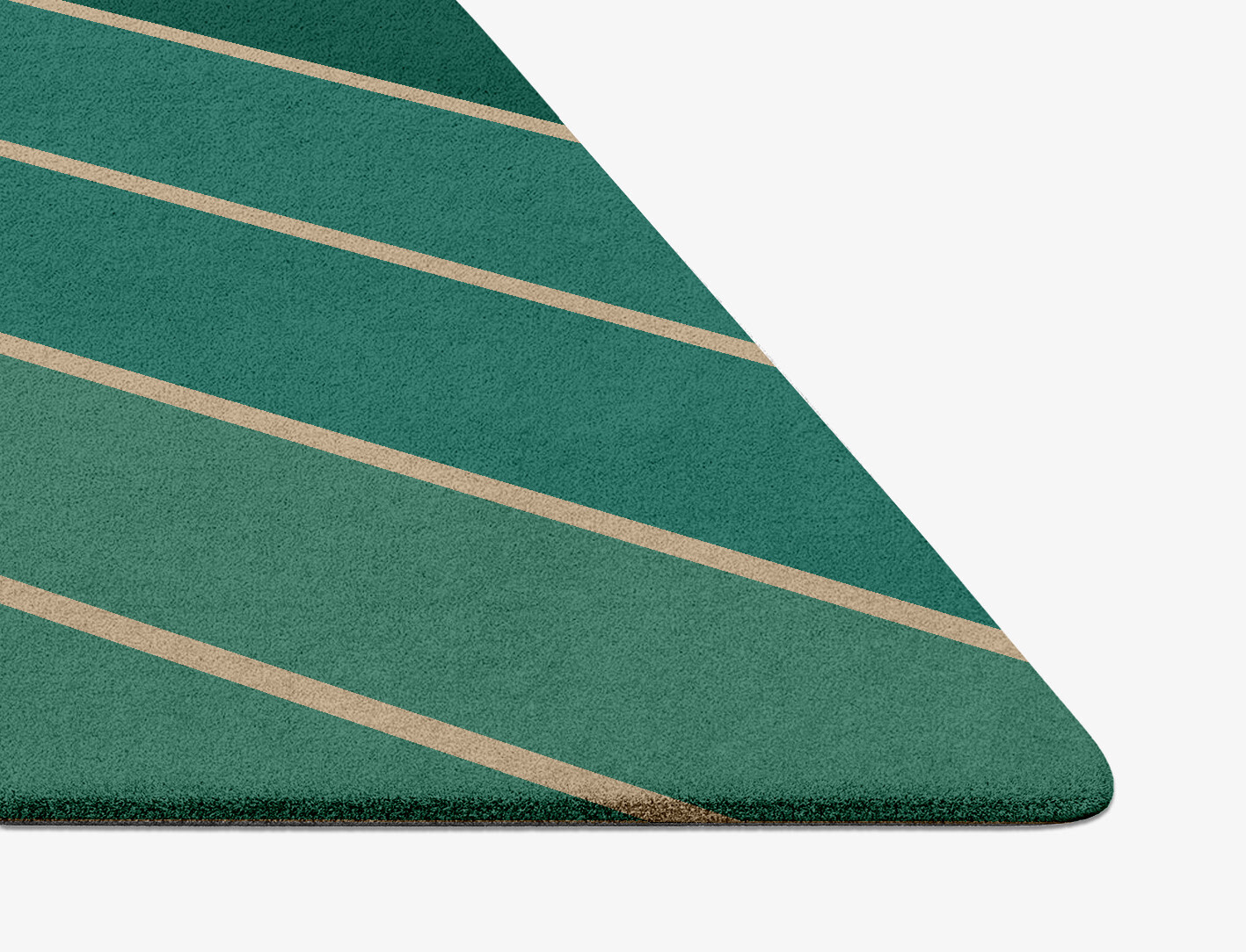Sage Geometric Diamond Hand Tufted Pure Wool Custom Rug by Rug Artisan