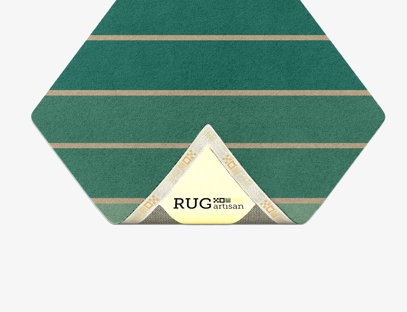 Sage Geometric Diamond Hand Tufted Pure Wool Custom Rug by Rug Artisan