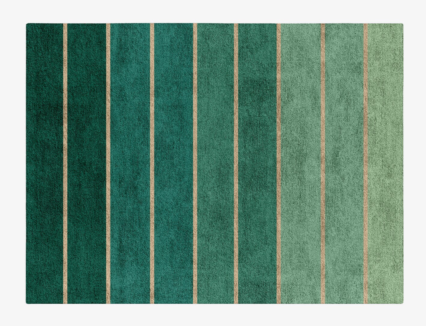 Sage Geometric Rectangle Hand Tufted Bamboo Silk Custom Rug by Rug Artisan