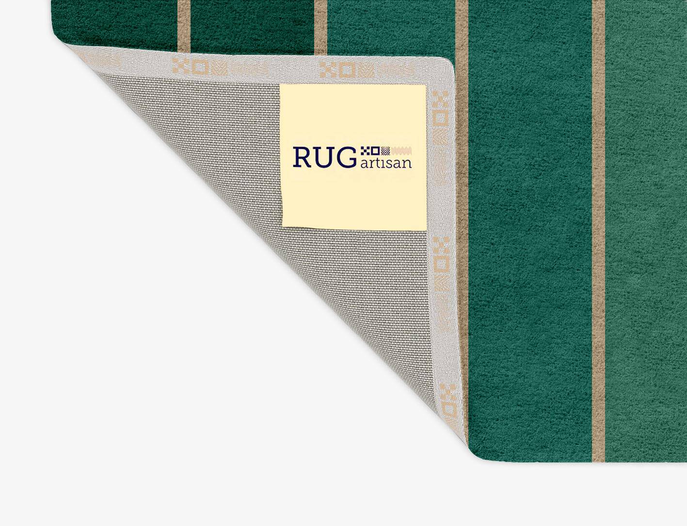 Sage Geometric Rectangle Hand Tufted Pure Wool Custom Rug by Rug Artisan