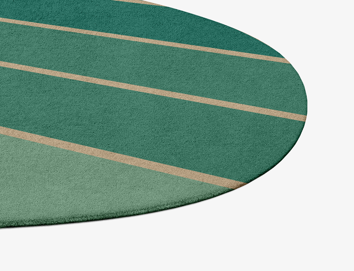 Sage Geometric Splash Hand Tufted Pure Wool Custom Rug by Rug Artisan