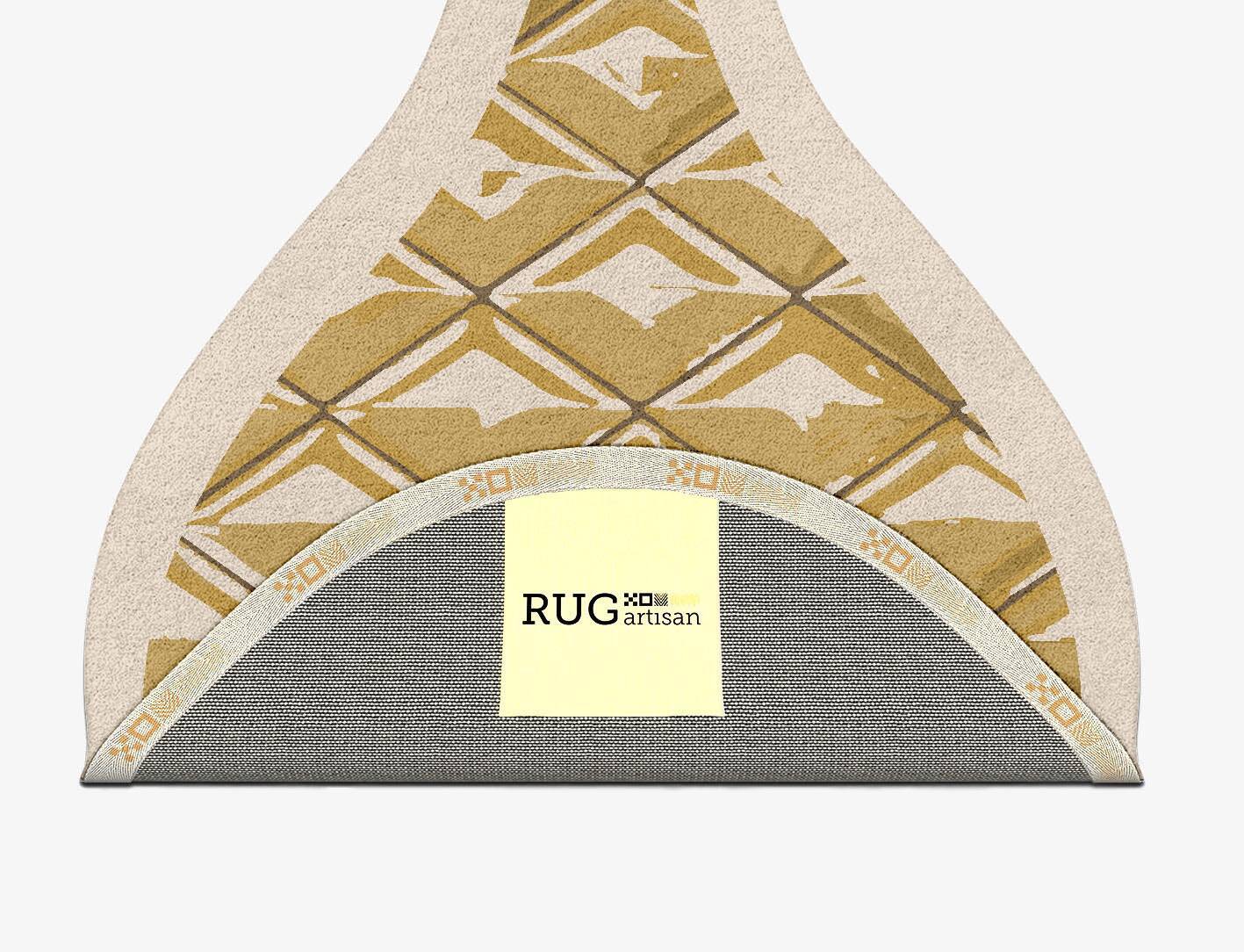 Sakana Origami Drop Hand Tufted Pure Wool Custom Rug by Rug Artisan
