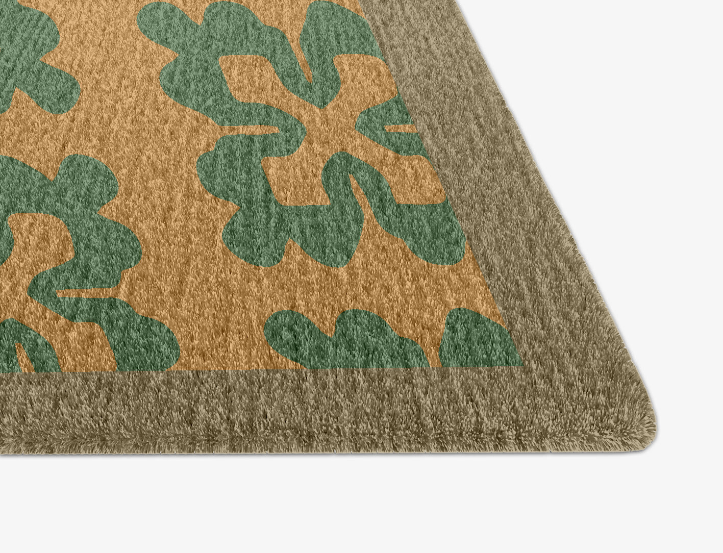 Saltire Geometric Arch Hand Knotted Tibetan Wool Custom Rug by Rug Artisan