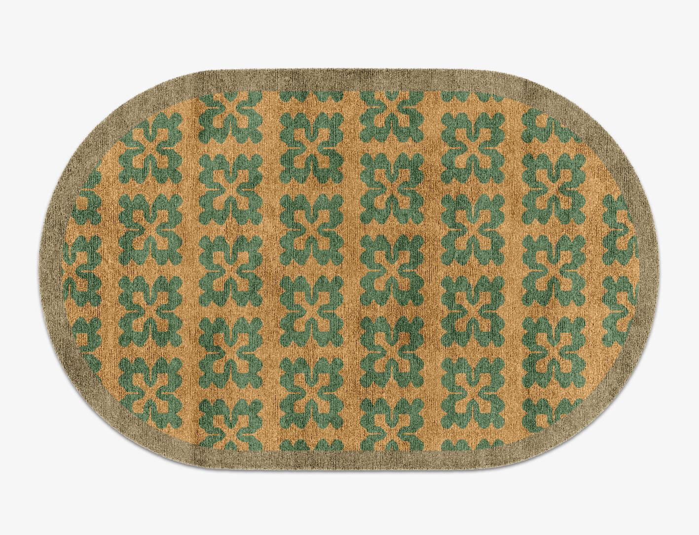 Saltire Geometric Capsule Hand Knotted Bamboo Silk Custom Rug by Rug Artisan