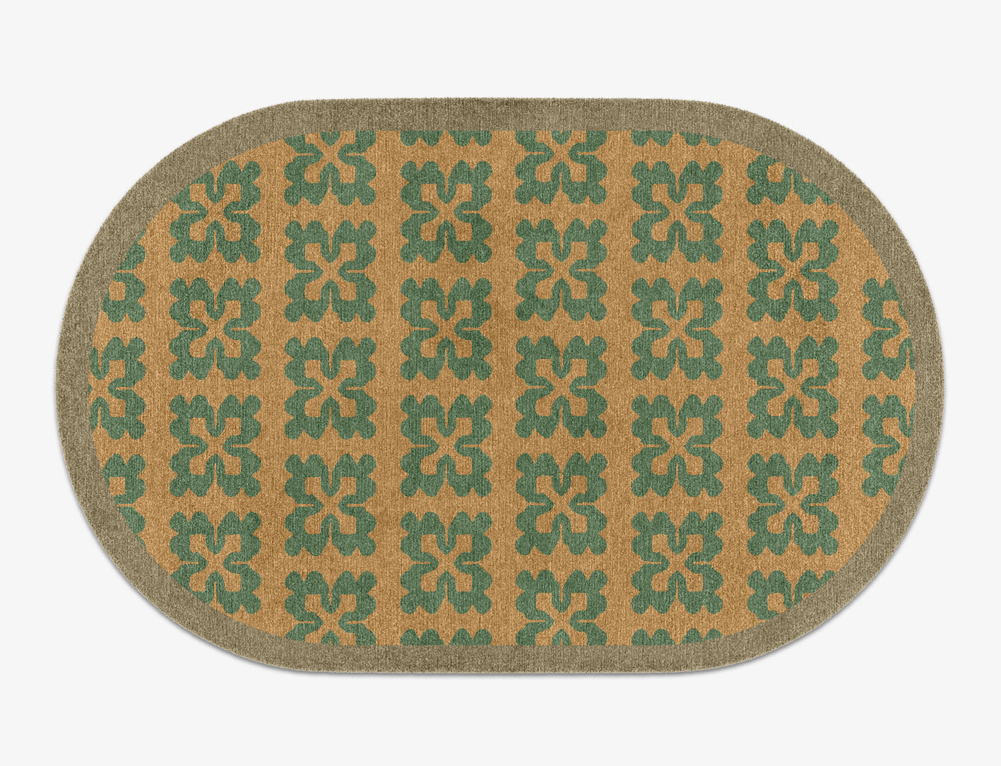 Saltire Geometric Capsule Hand Knotted Tibetan Wool Custom Rug by Rug Artisan