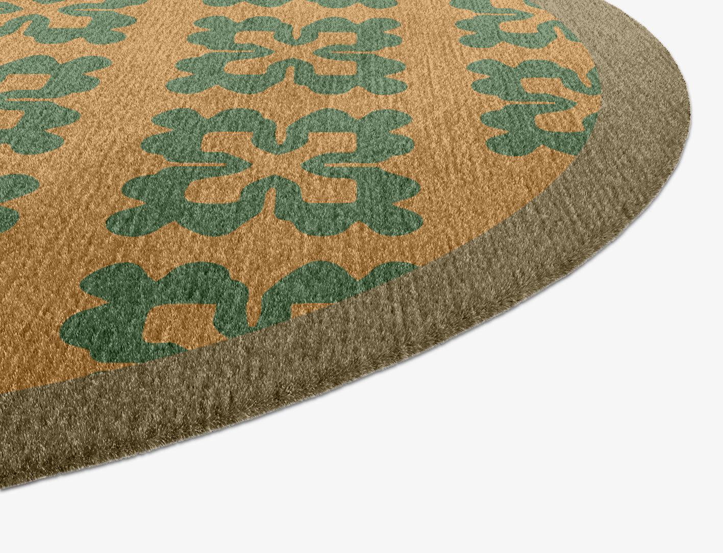 Saltire Geometric Capsule Hand Knotted Tibetan Wool Custom Rug by Rug Artisan
