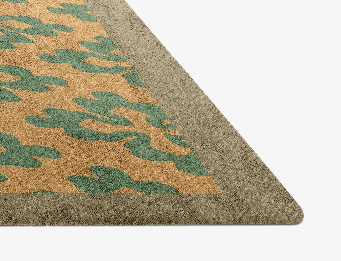 Saltire Geometric Diamond Hand Knotted Bamboo Silk Custom Rug by Rug Artisan