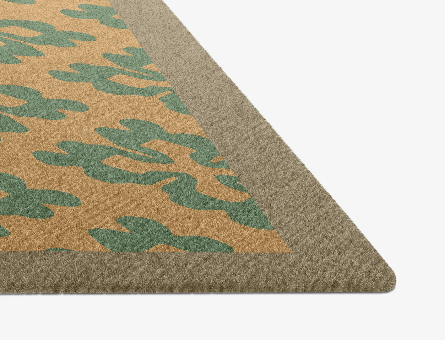 Saltire Geometric Diamond Hand Knotted Tibetan Wool Custom Rug by Rug Artisan