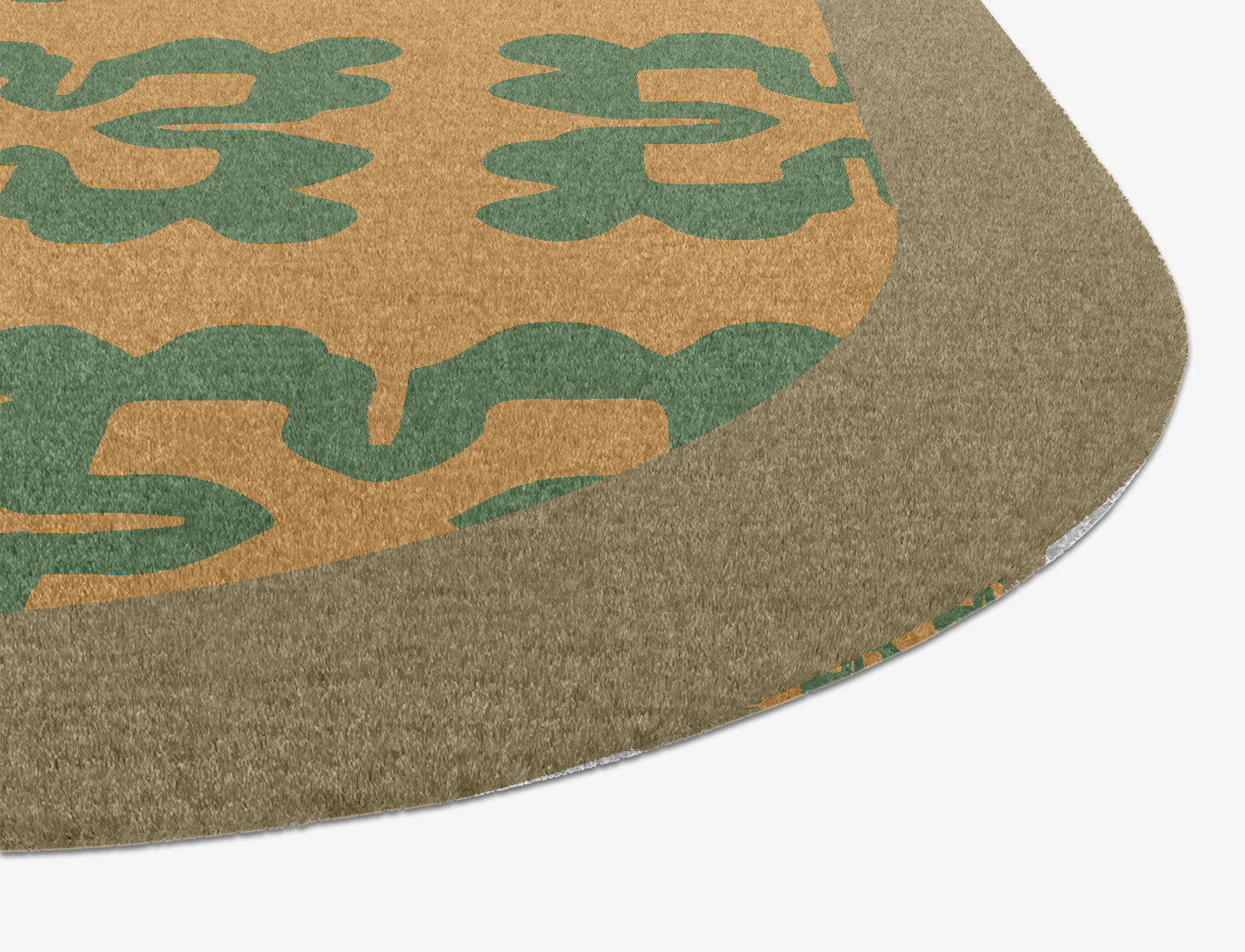 Saltire Geometric Eight Hand Knotted Tibetan Wool Custom Rug by Rug Artisan